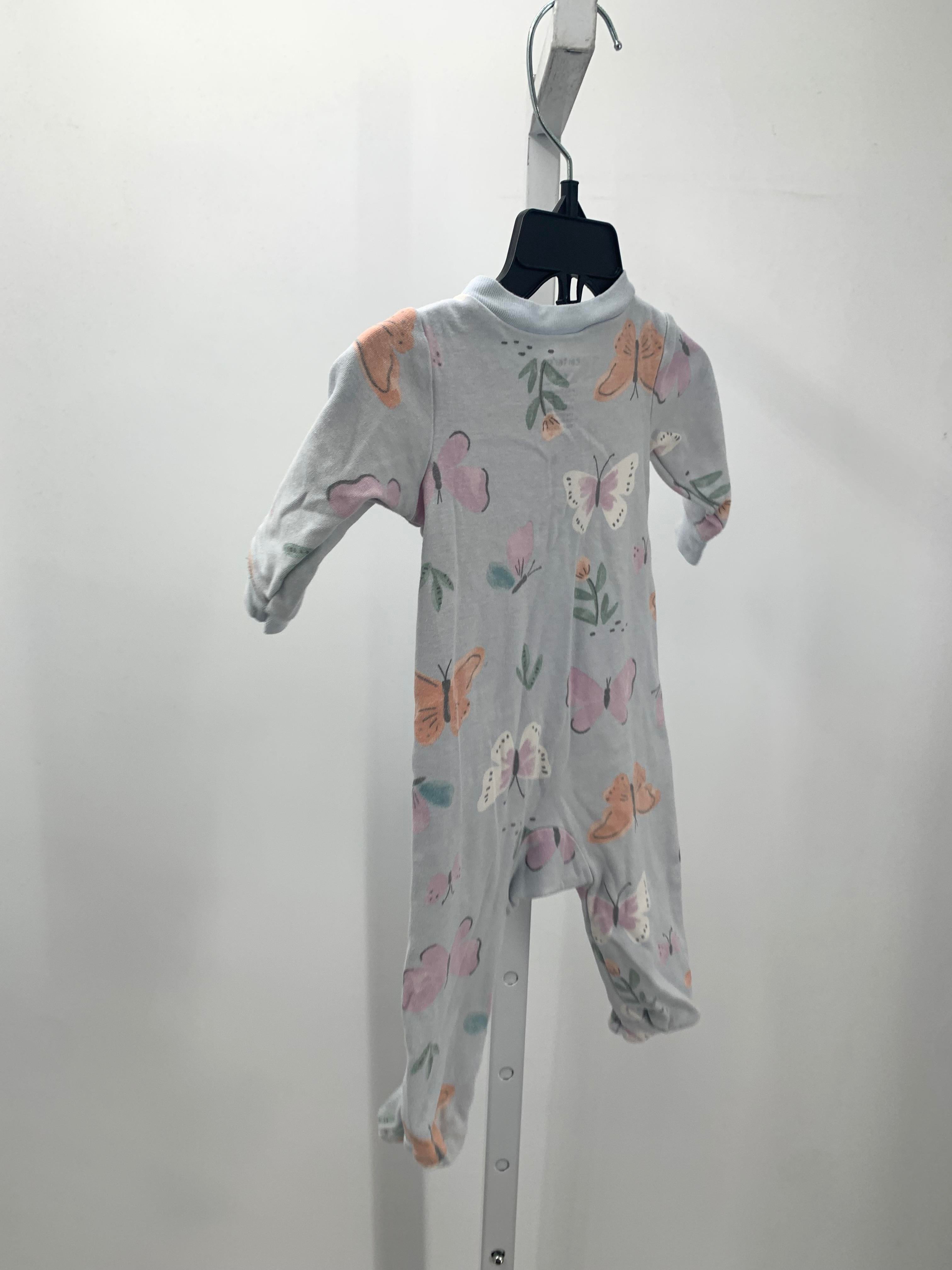 Carters Size 6 Months Girls Long Slv. Romper