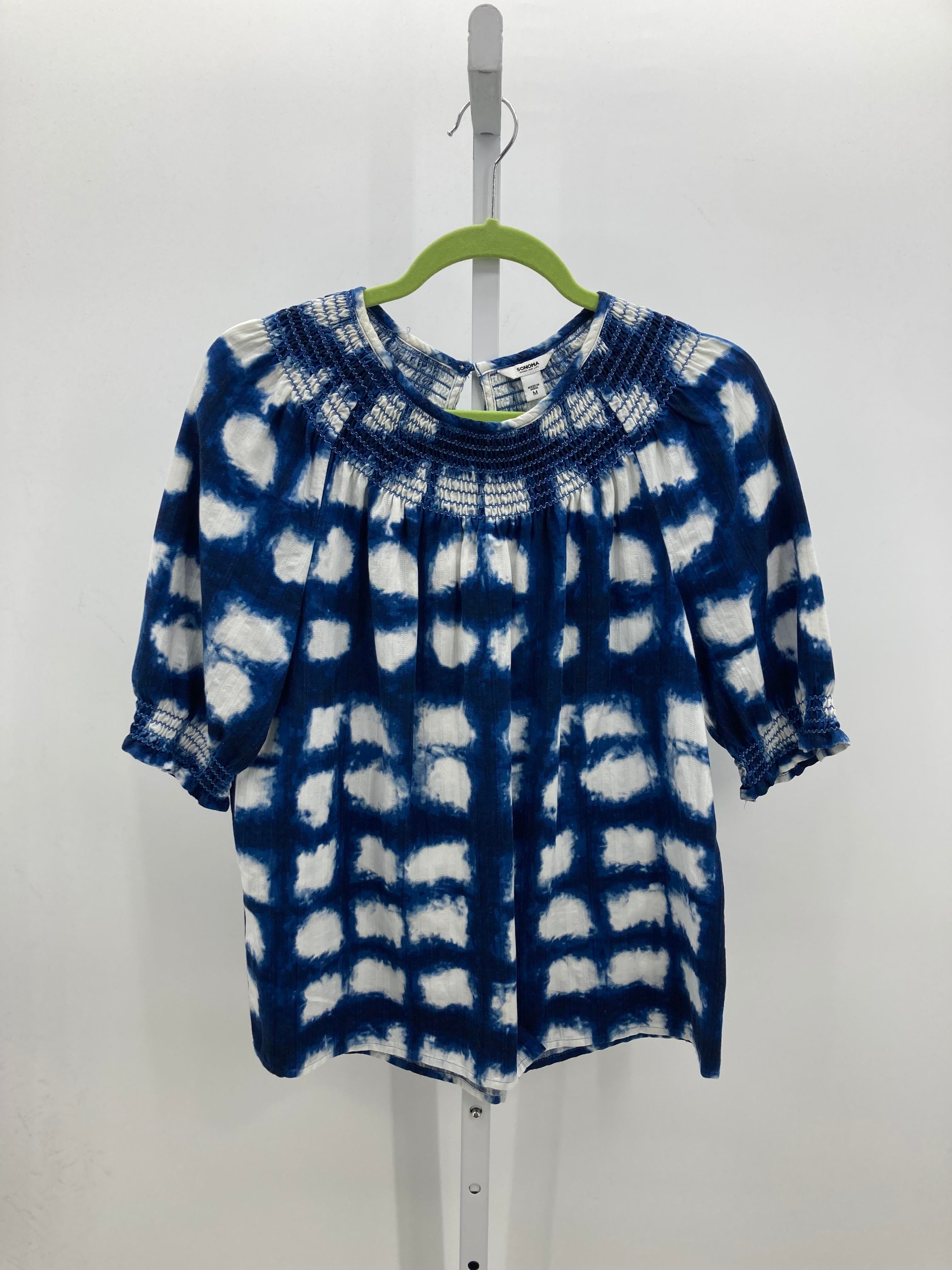 Sonoma Size Medium Misses Short Sleeve Shirt