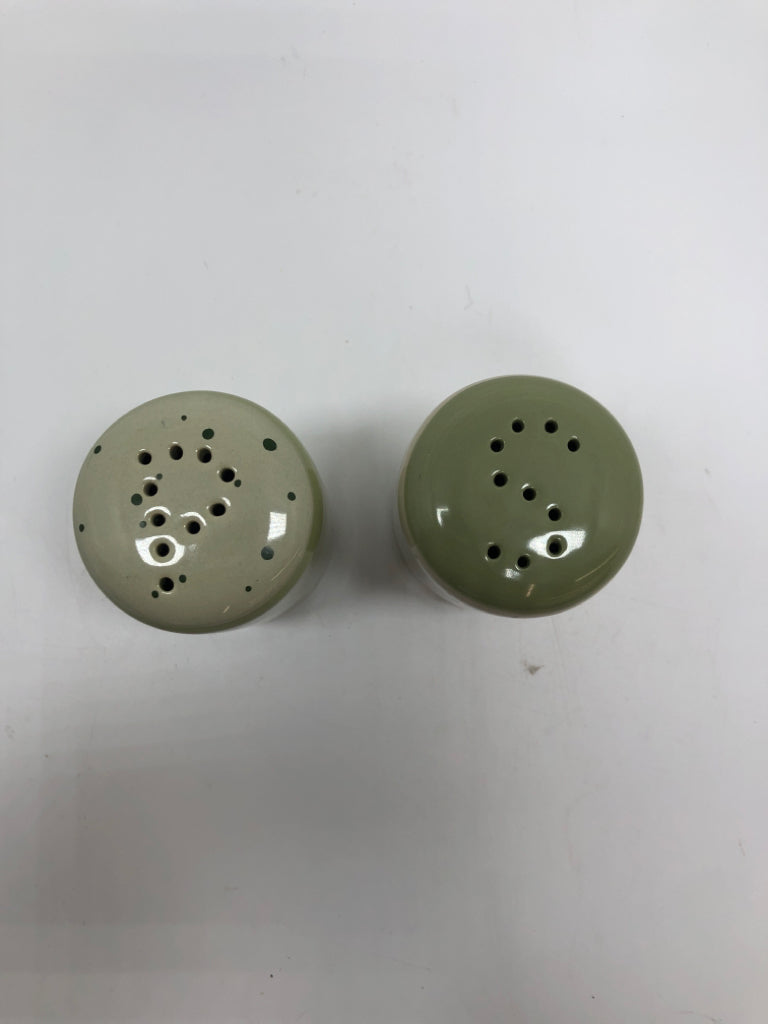 2PC DARLING SPRING GREEN S+P SHAKERS.