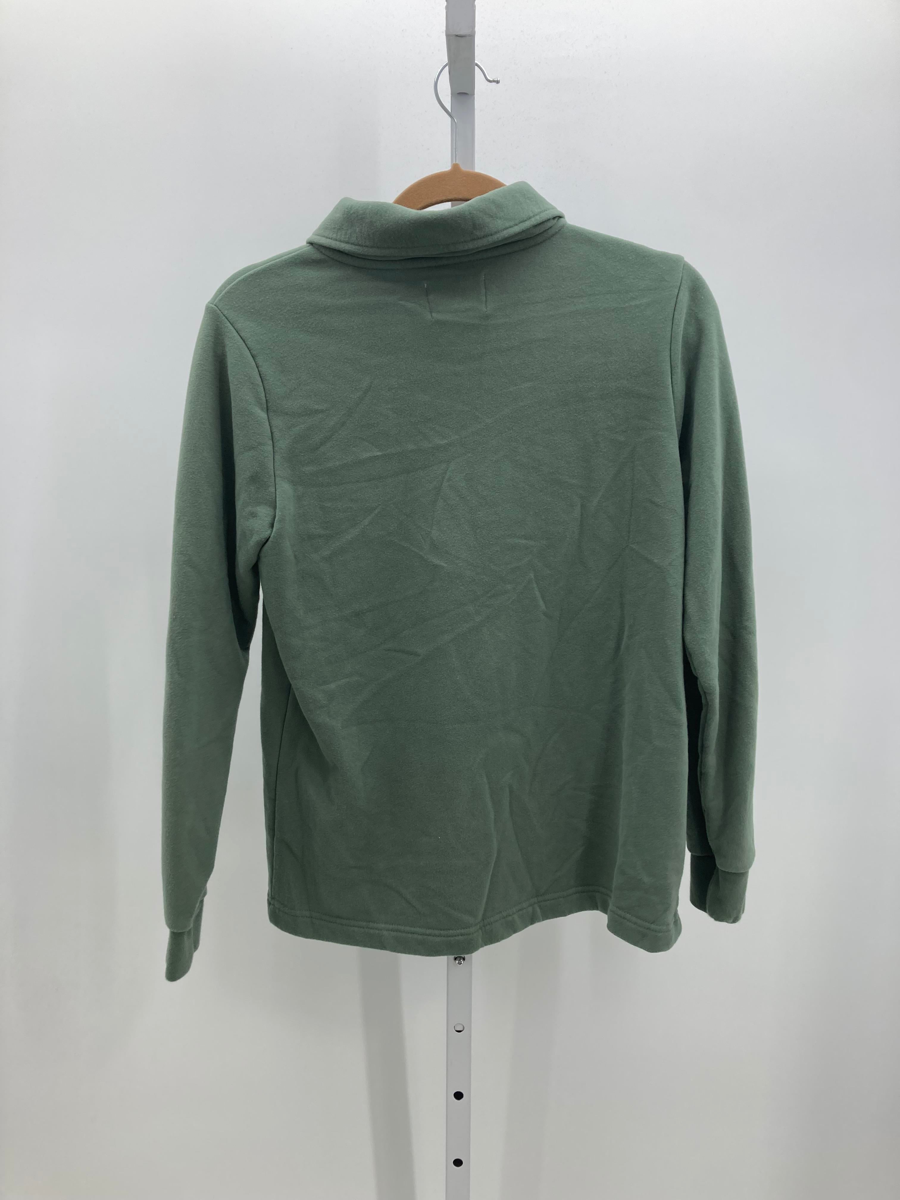 Lands End Size Small Misses Long Sleeve Shirt