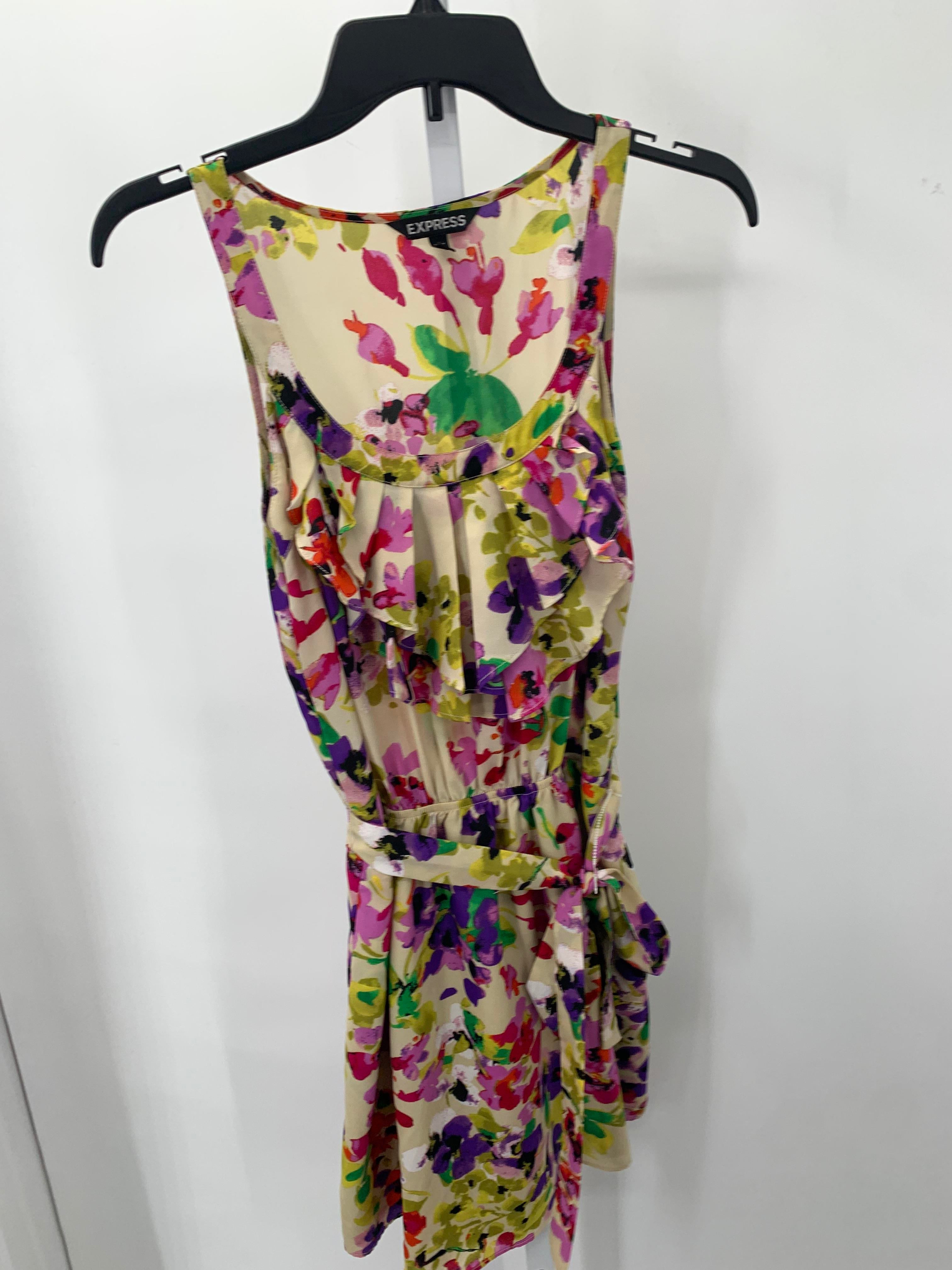 Express Size Small Misses Sleeveless Dress