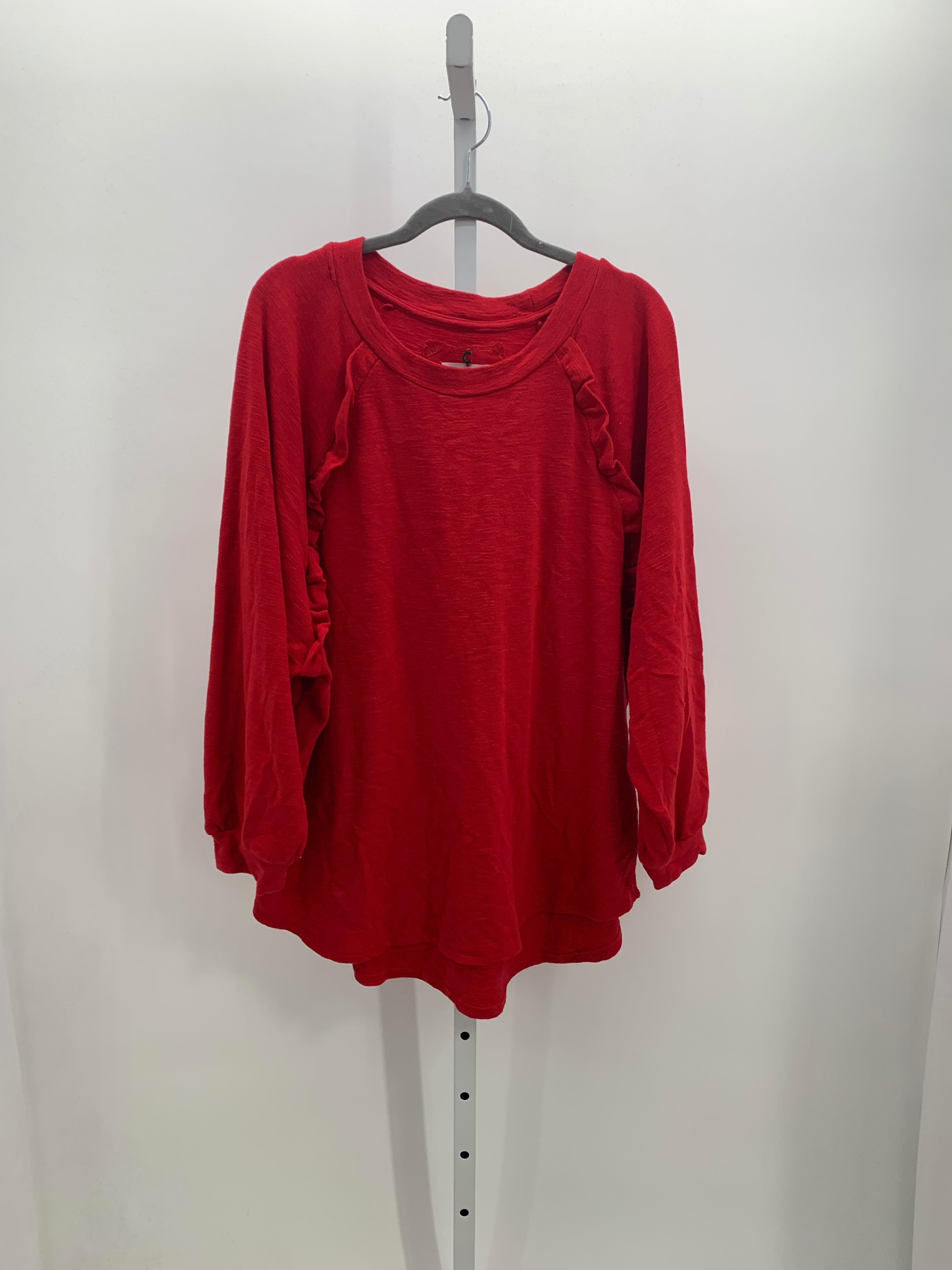 Cupio Size 2X Womens Long Sleeve Shirt