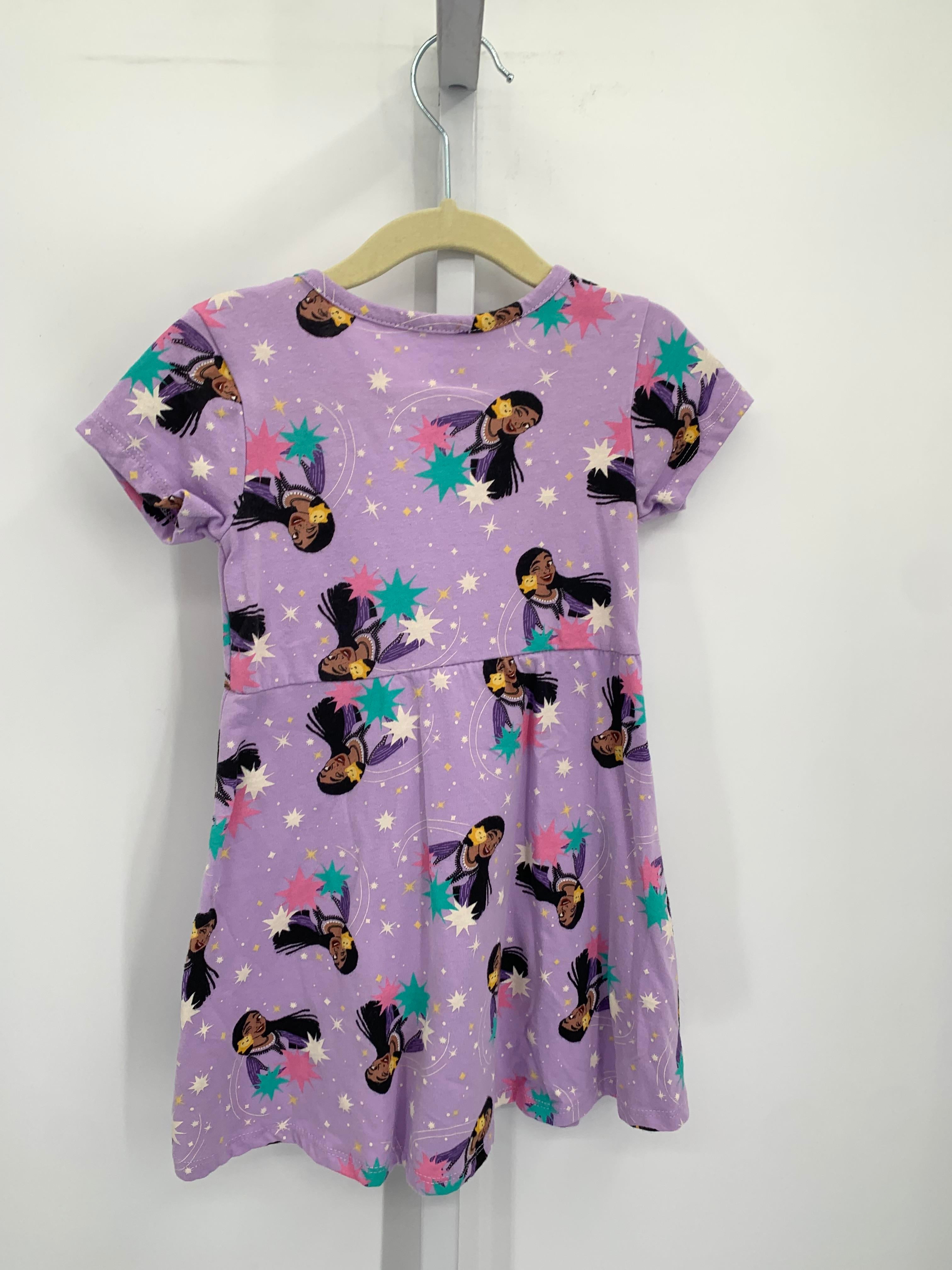 Disney Size 4T Girls Short Sleeve Dress