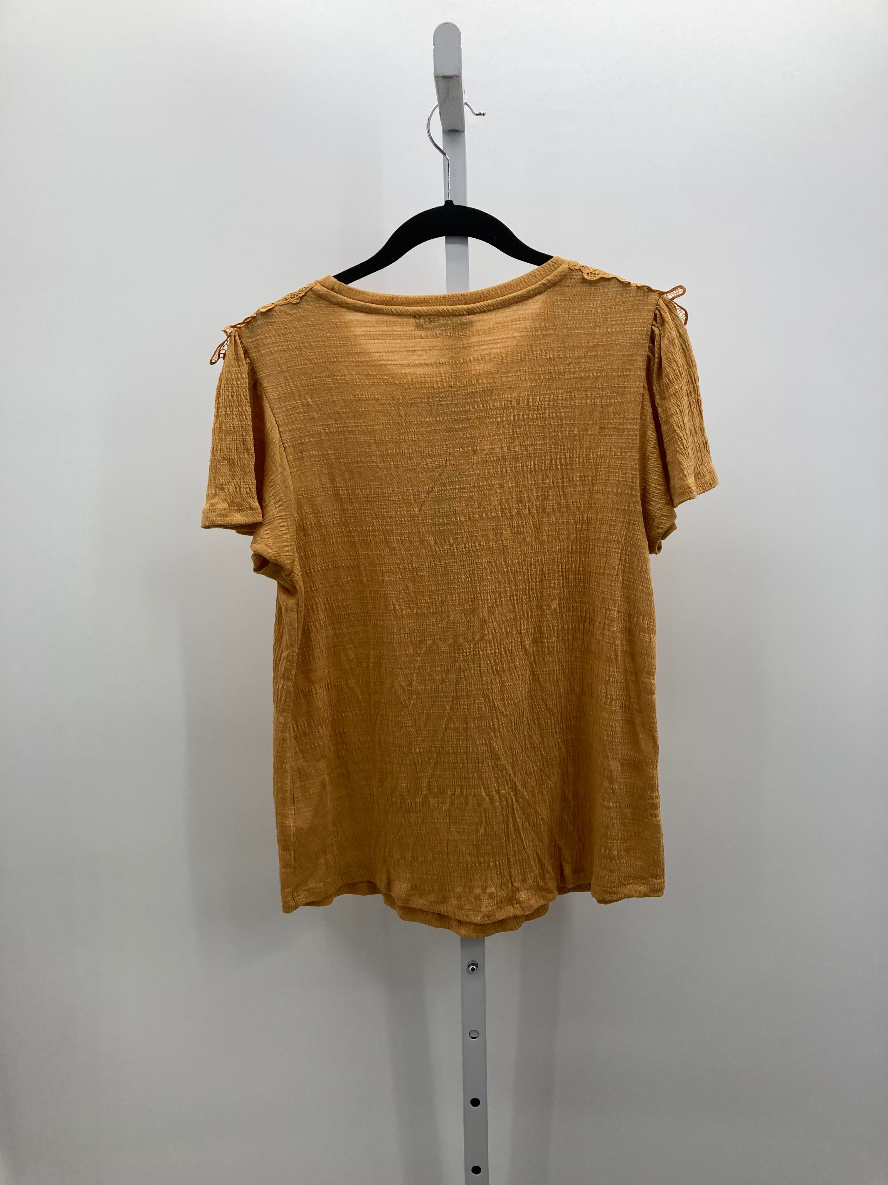Cable & Gauge Size Small Misses Short Sleeve Shirt