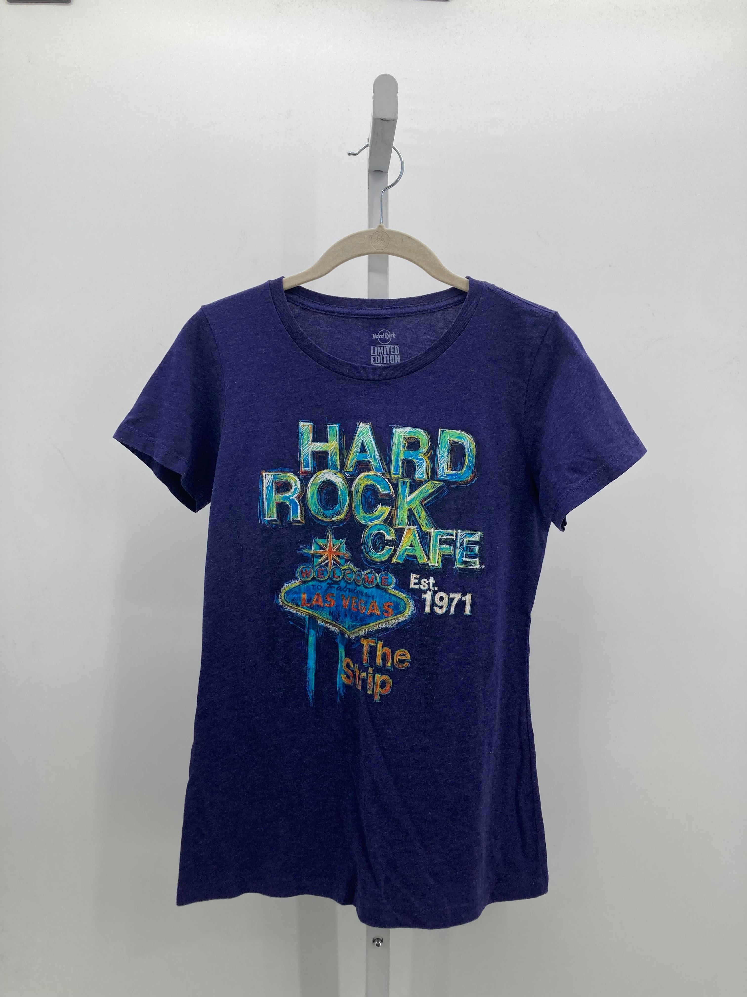 Hard Rock Size Medium Misses Short Sleeve Shirt