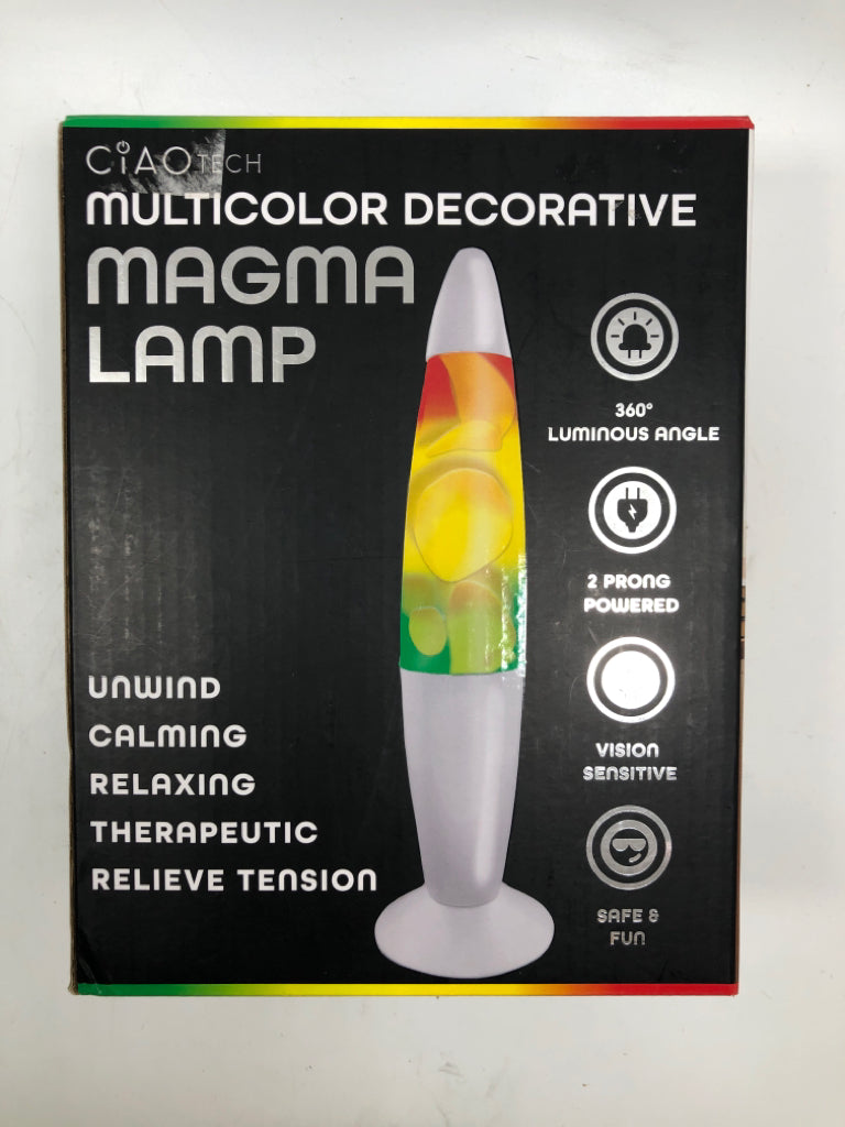 NIB MAGMA LAMP.