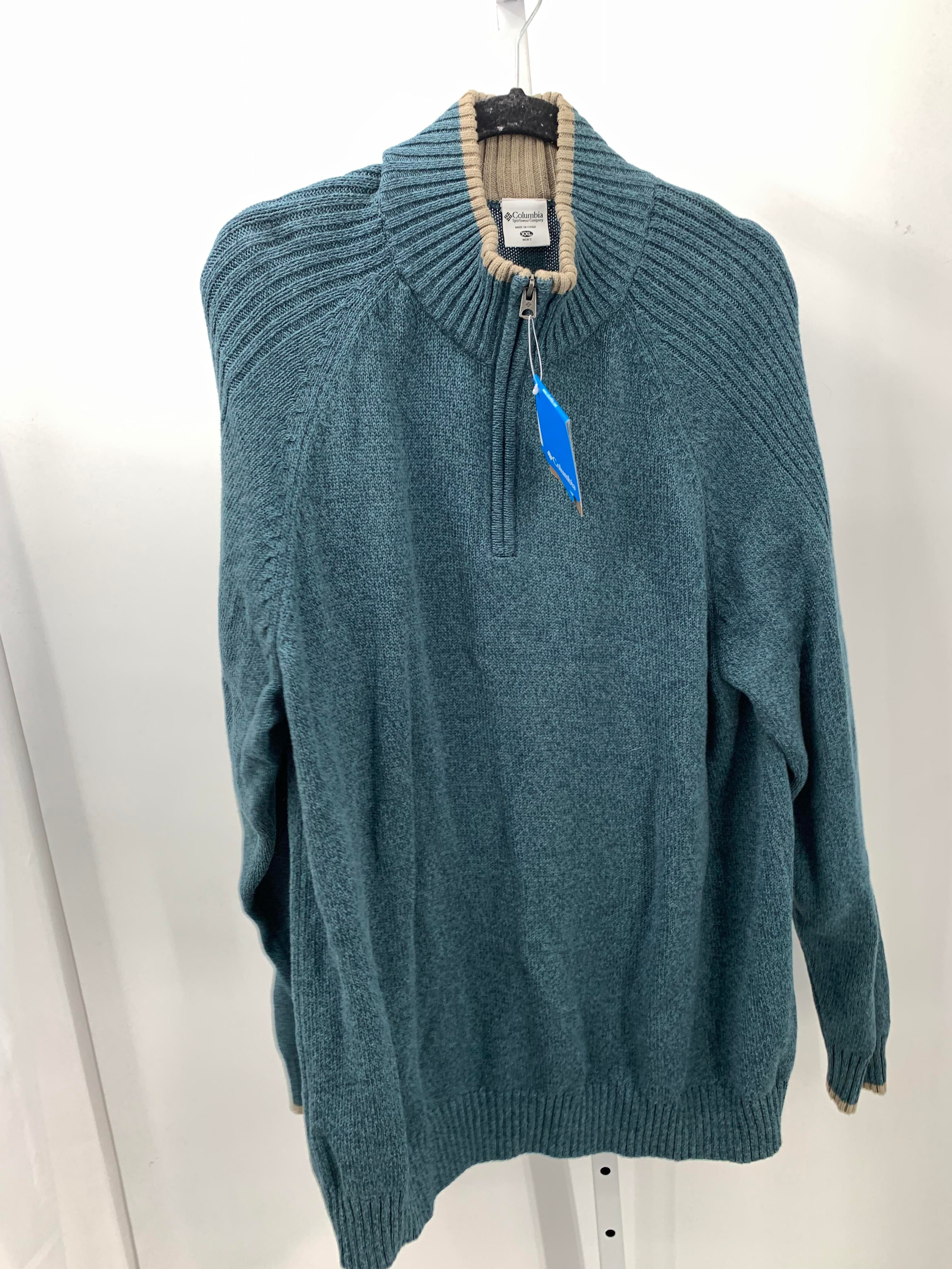 NEW PARTIAL ZIP RIBBED