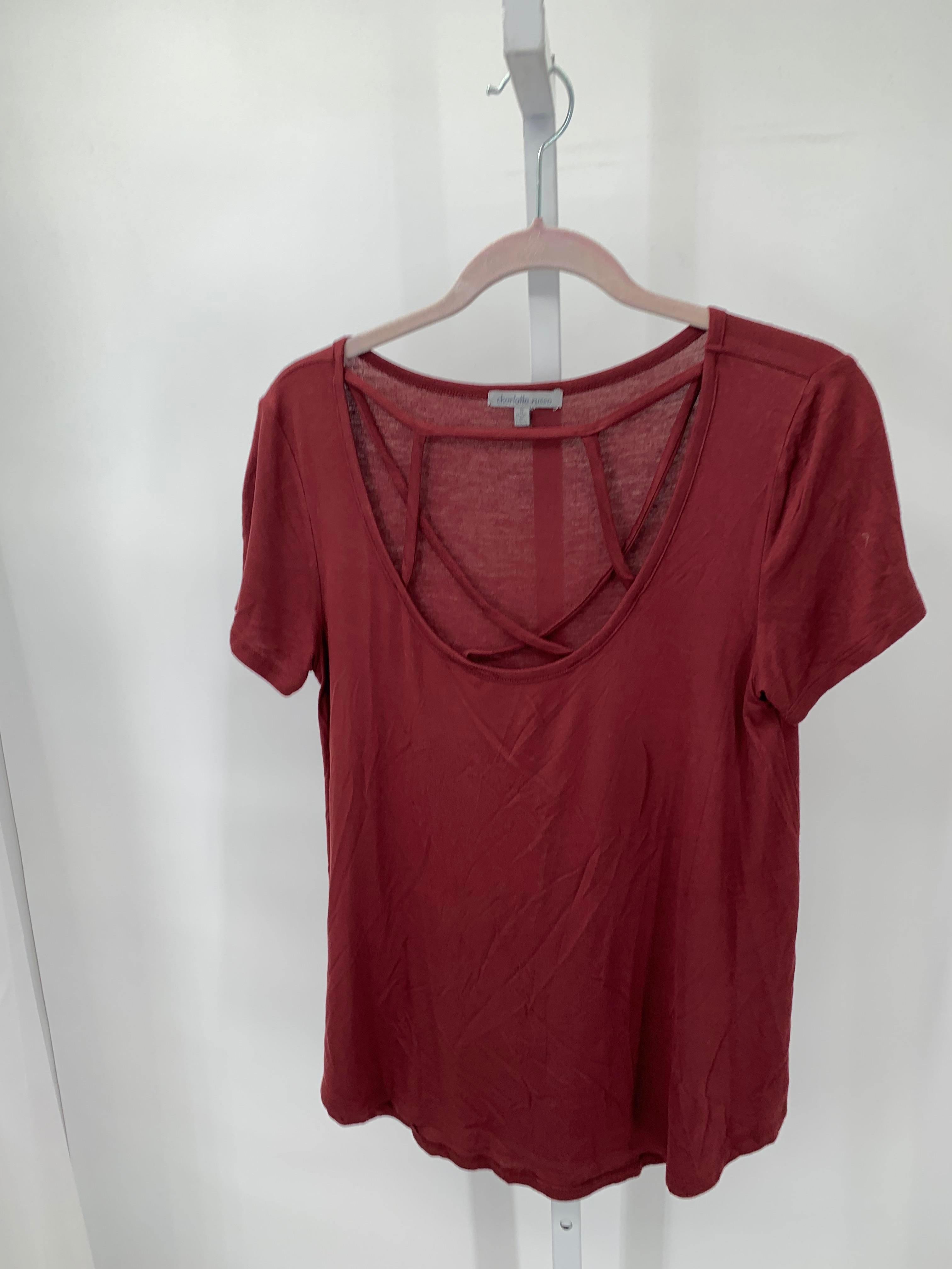Charlotte Russe Size Small Juniors Short Sleeve Shirt