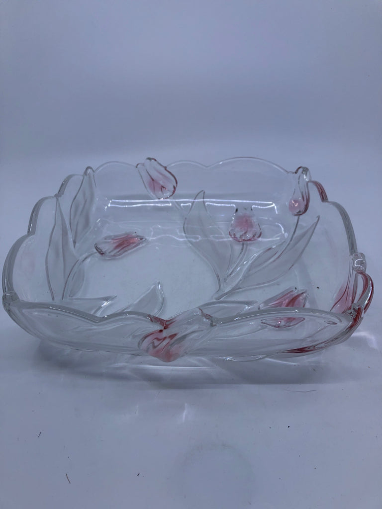 WALTHER-GLASS TULIP GLASS BOWL.