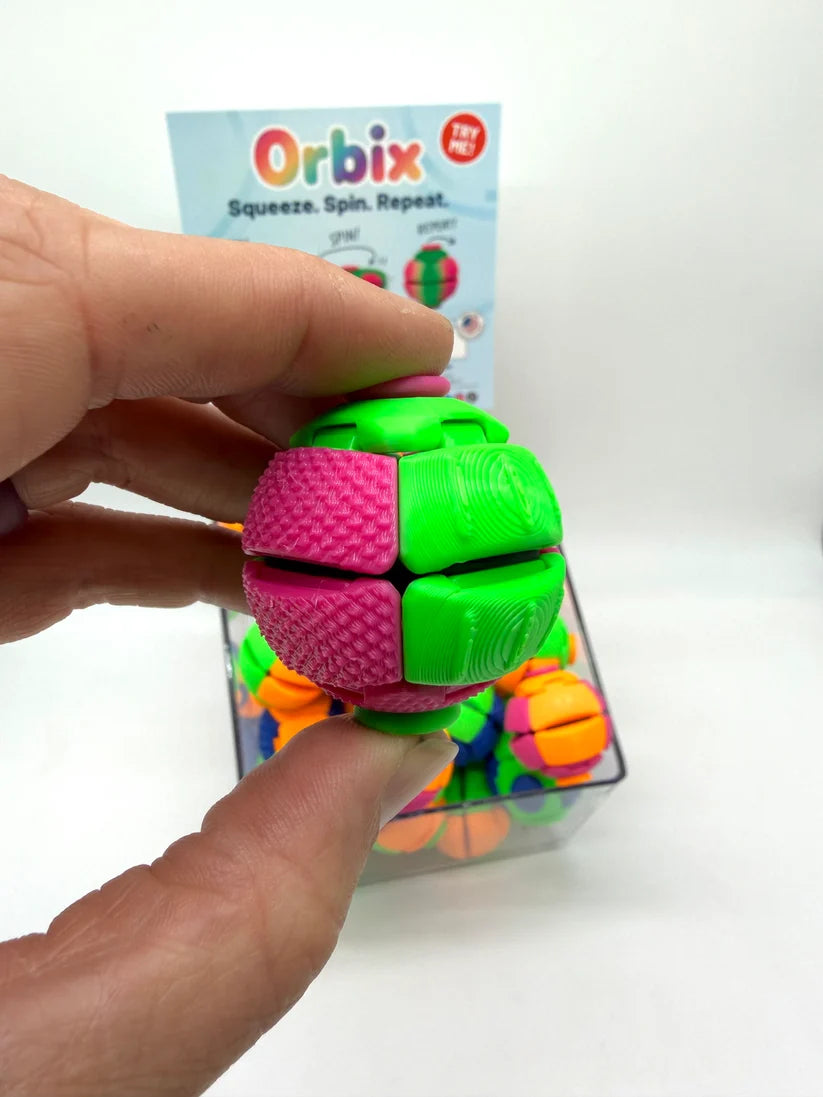 New Orbix 3-in-1 Sensory Fidget Toy