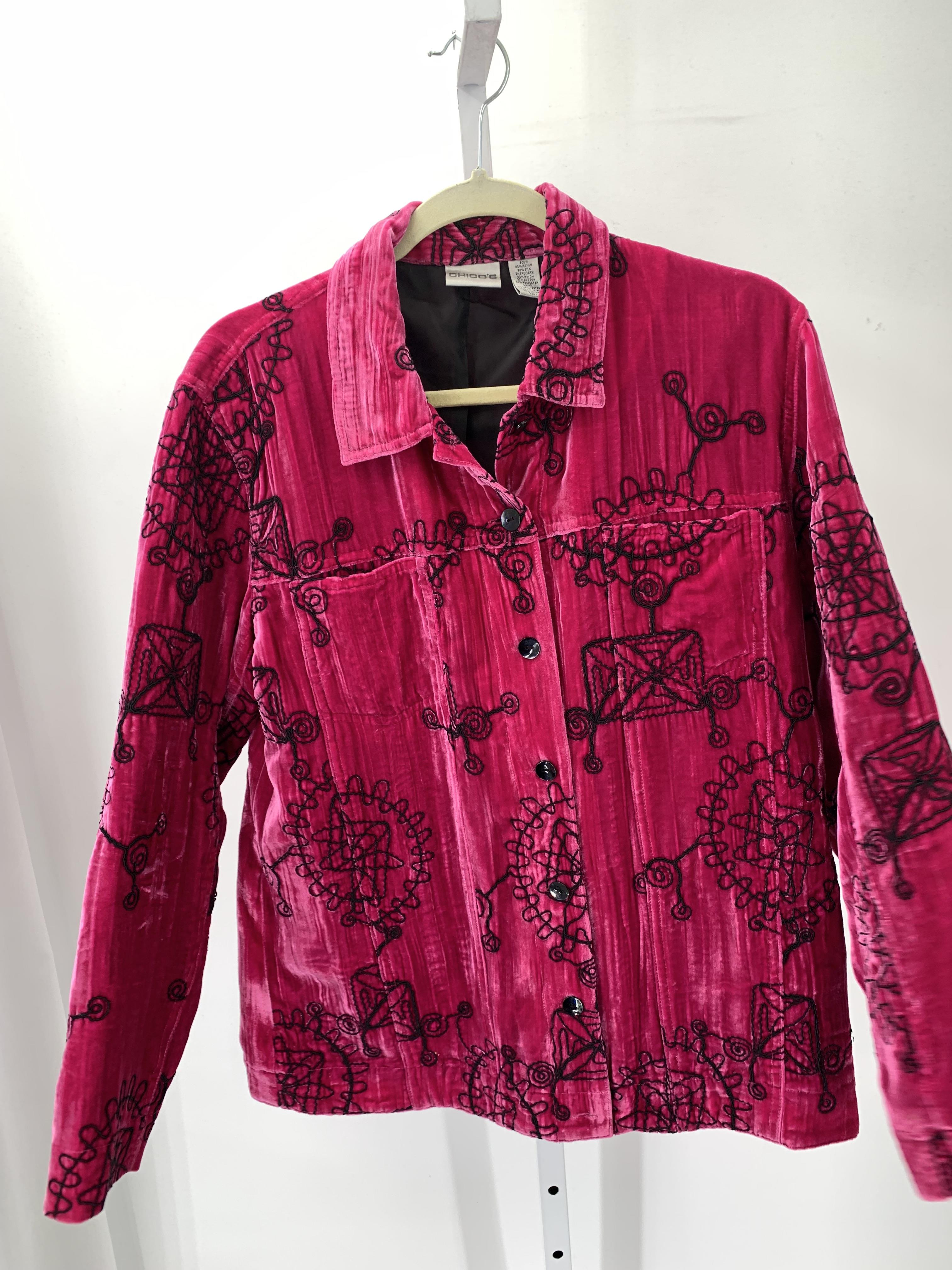 Chico's Size Small Misses Lightweight Jacket