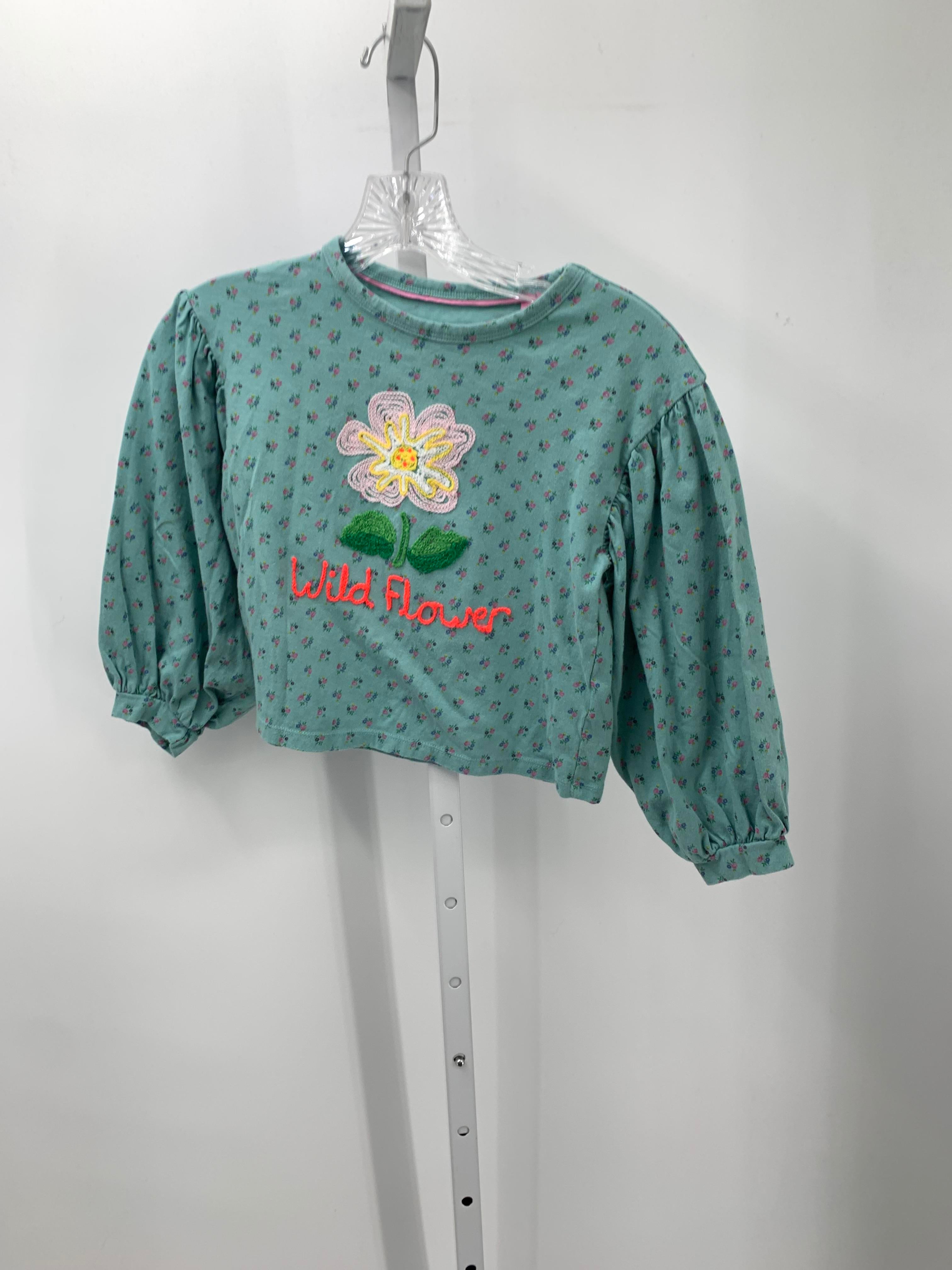 Mini Boden Size 7-8 Girls Long Sleeve Shirt