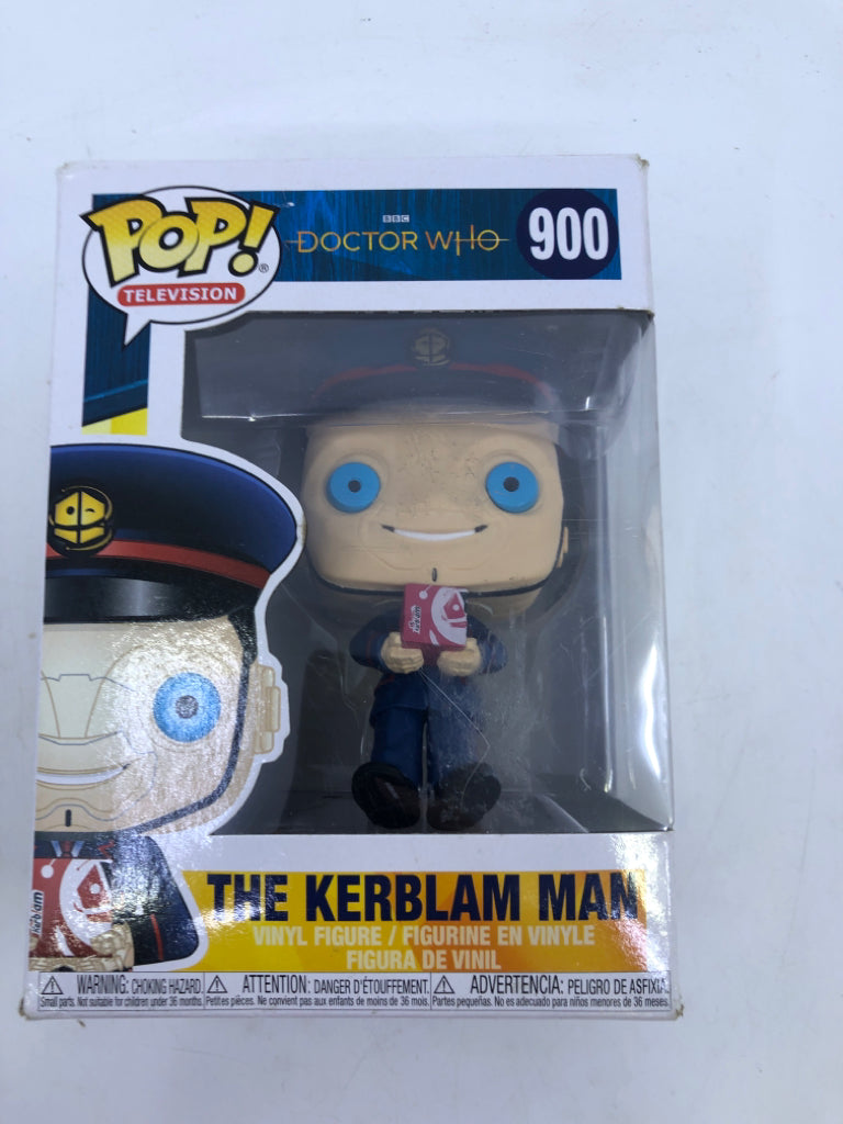 NIB POP! THE KERBLAM MAN #900- DR WHO
