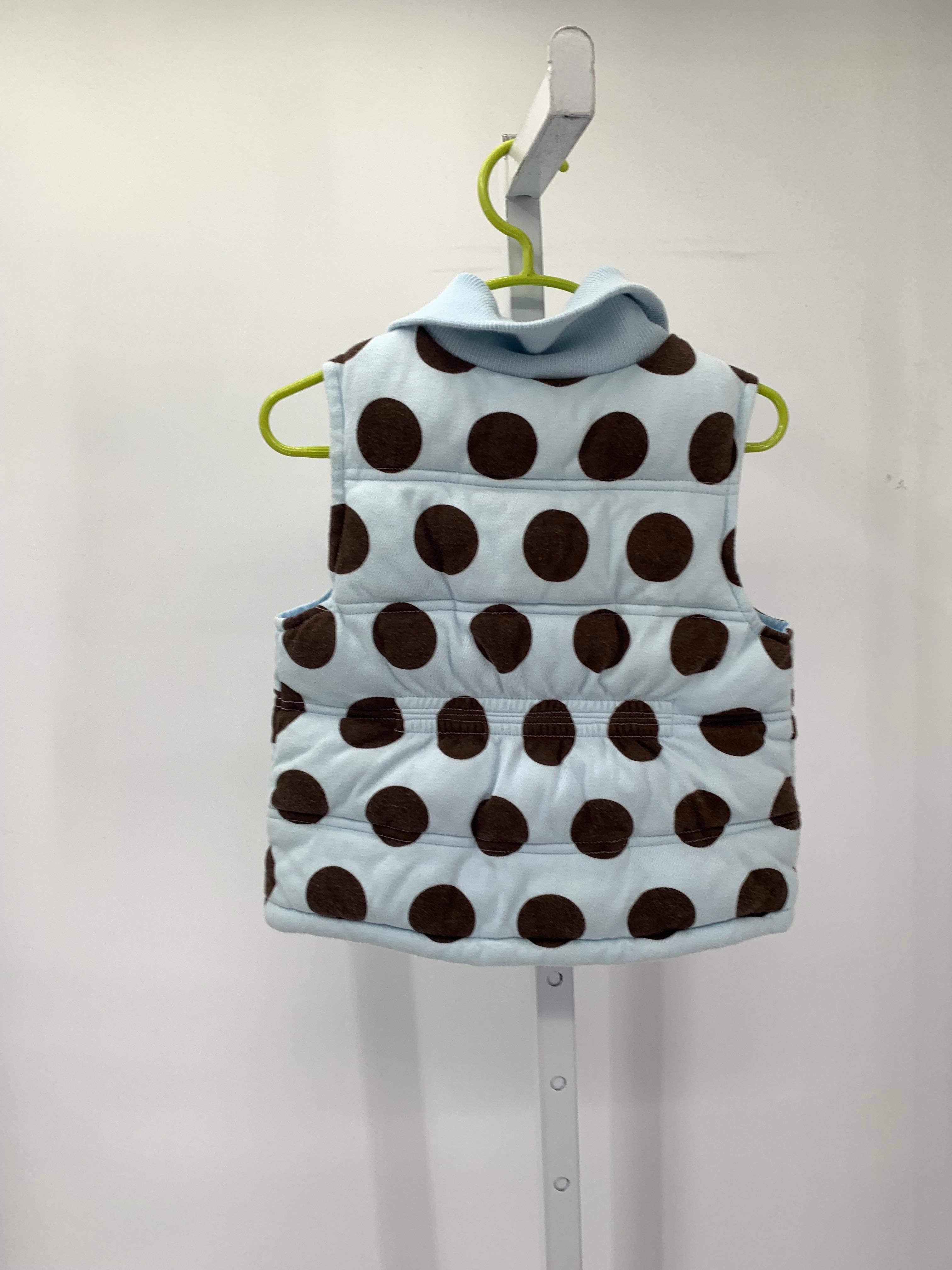 BROWN POLKA DOTS ZIP