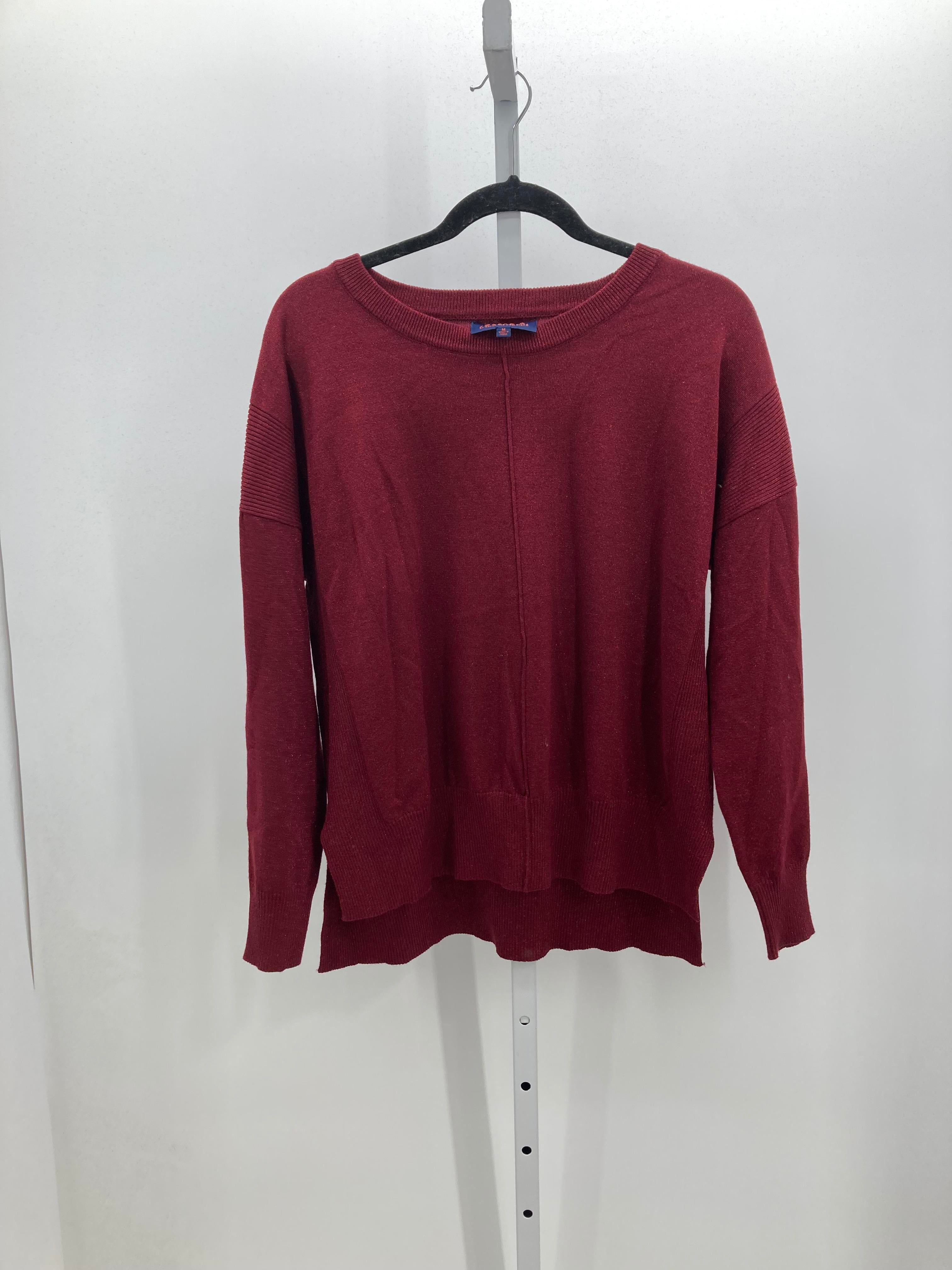 Joseph A. Size Medium Misses Long Slv Sweater