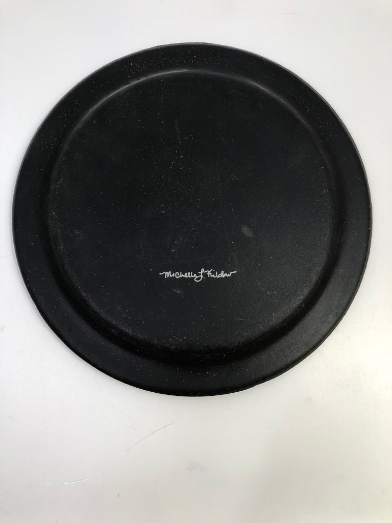 PRIMITIVE KEY TO MY HEART PLAQUE.