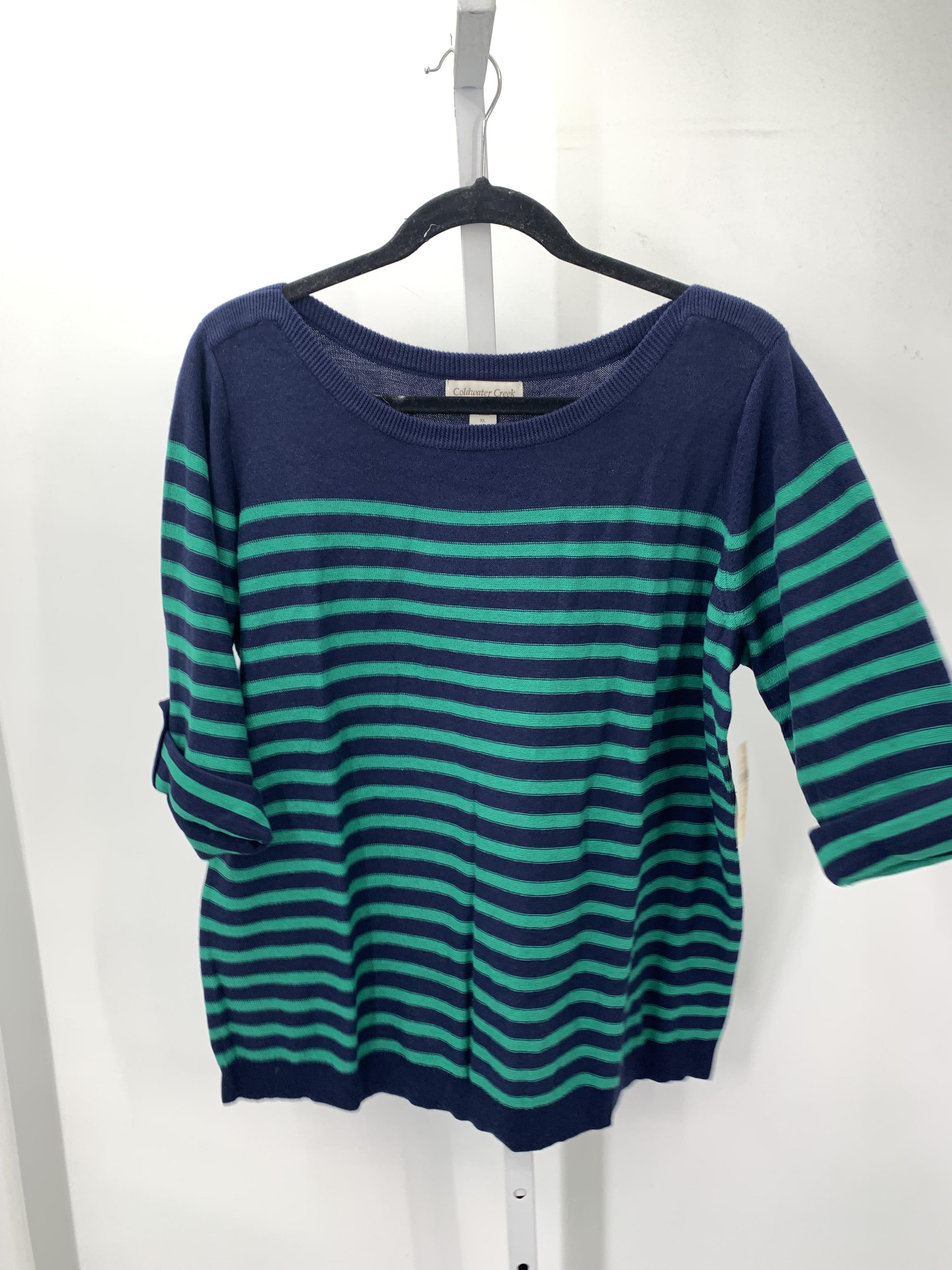 Coldwater Creek Size Extra Large Misses Short Slv Sweater