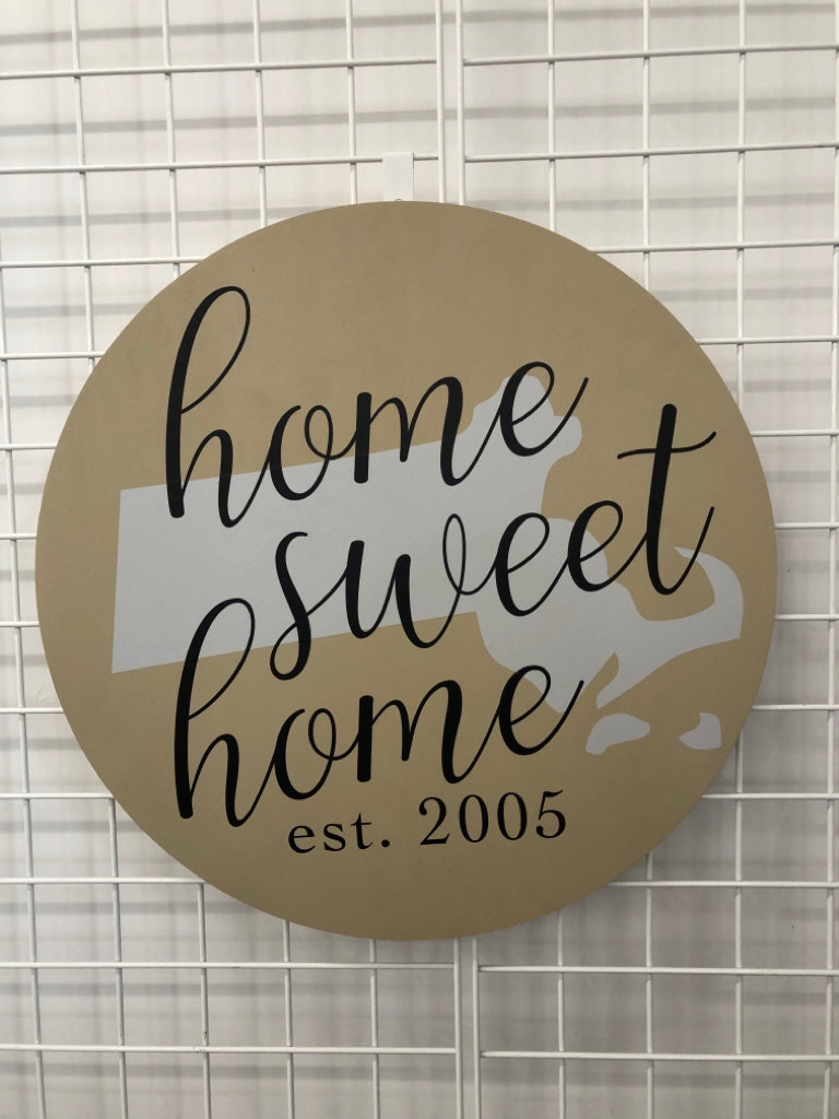 HOME SWEET HOME MASS- 2005 WALL DECOR.