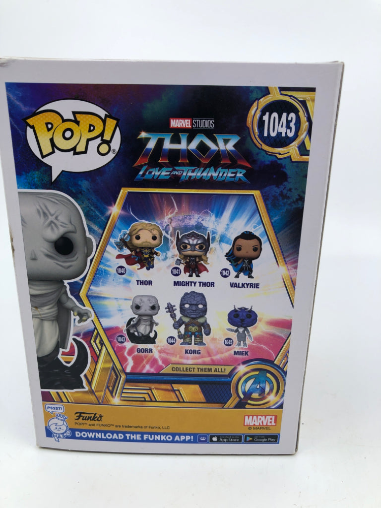 FUNKO POP THOR LOVE AND THUNDER GORR 1043