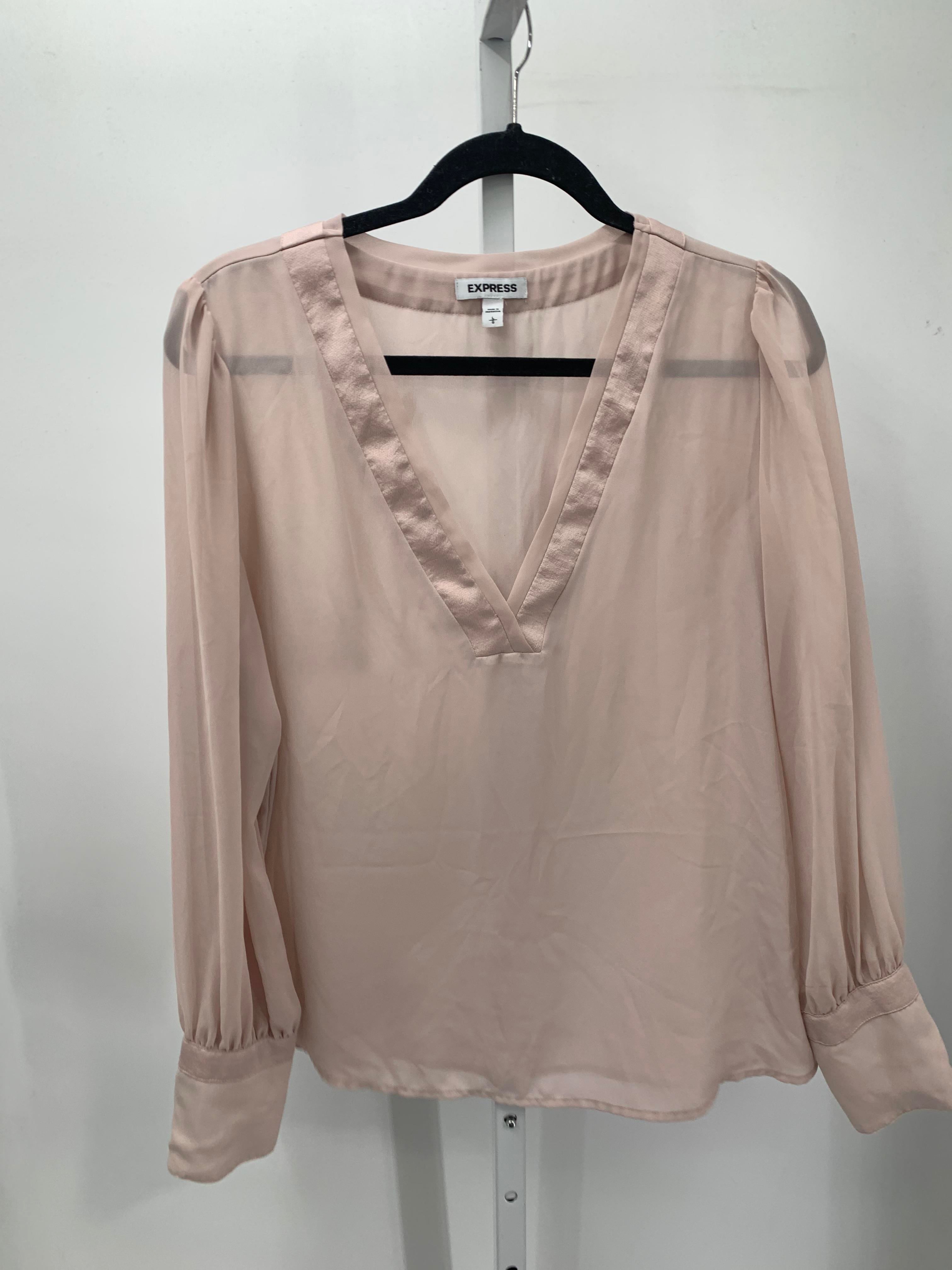 Express Size Large Misses Long Sleeve Shirt