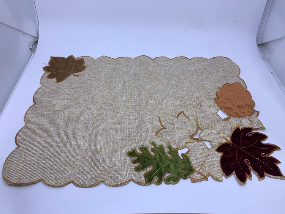 LEAF CENTERPIECE.
