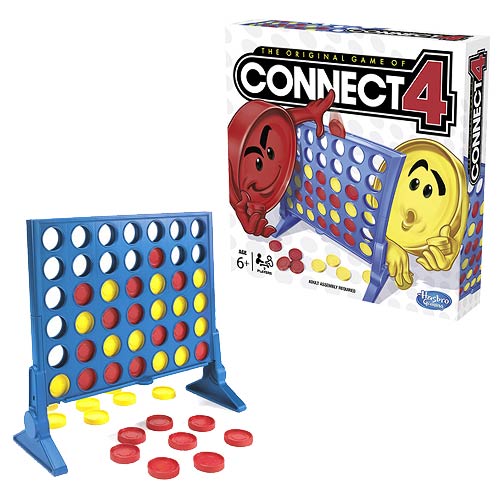 Connect 4 Classic Grid Game  4 in a Row Game for Kids  2 Player Strategy for Kid