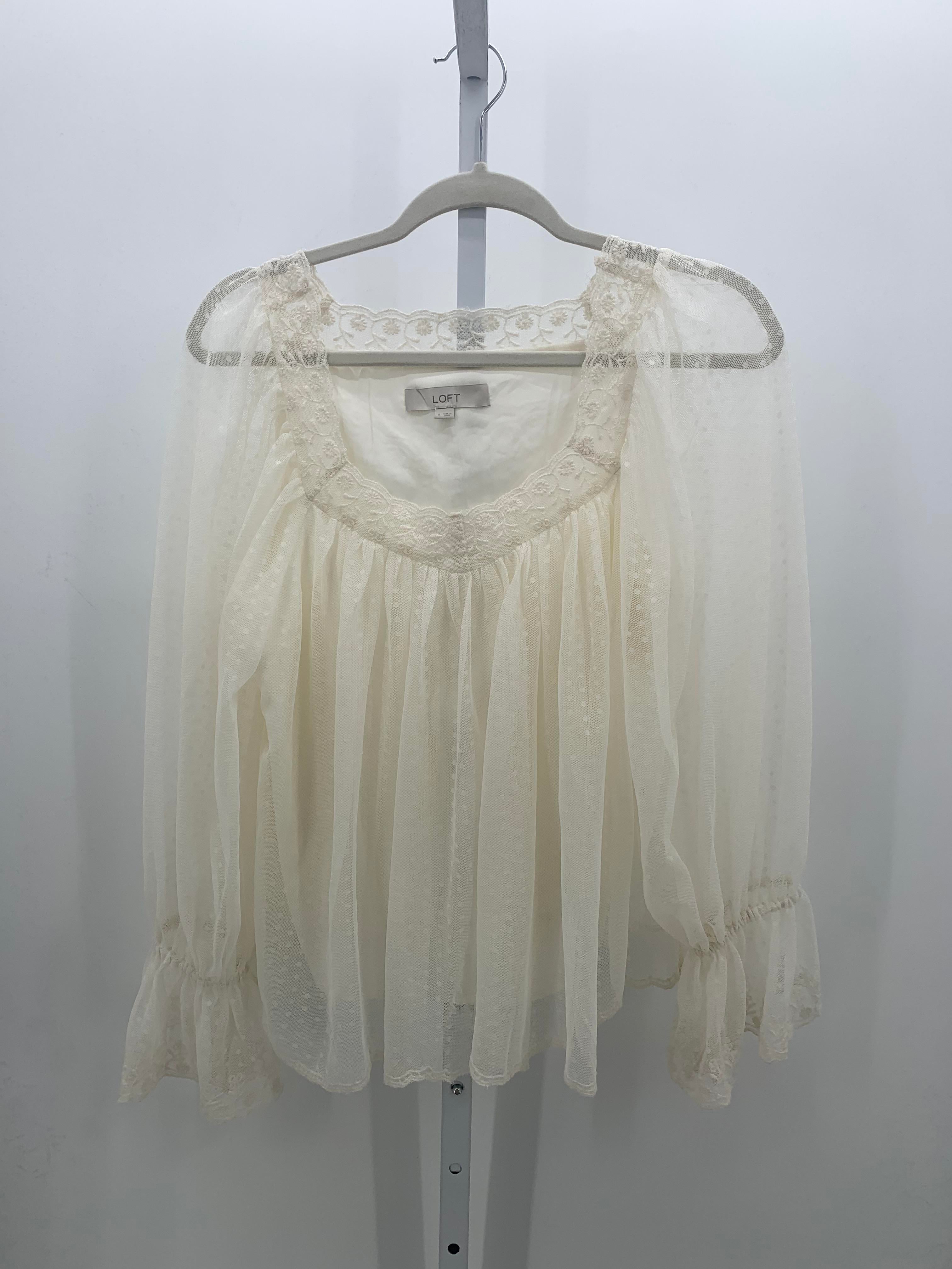Loft Size Small Misses Long Sleeve Shirt