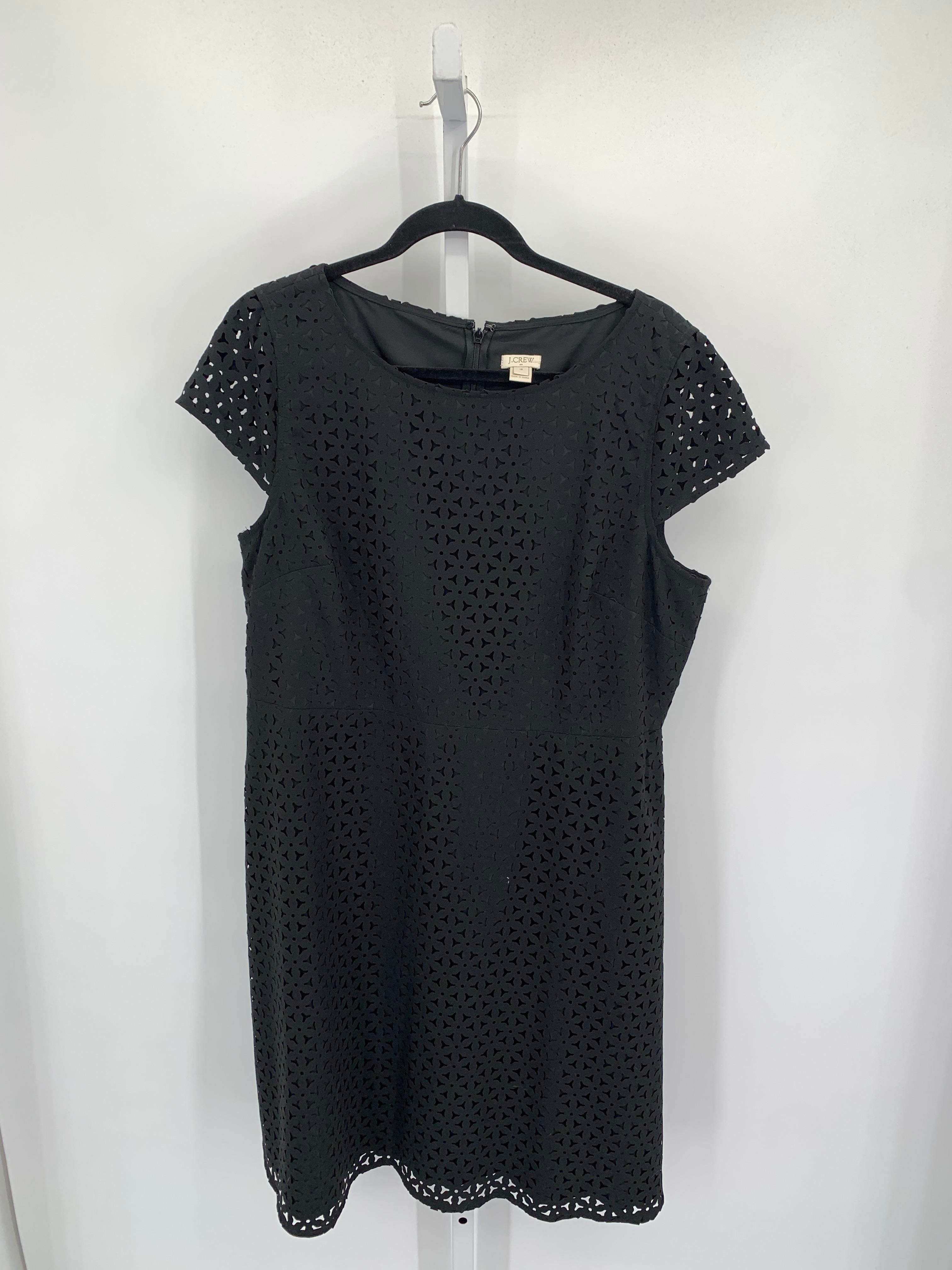 J. Crew Size 18 Misses Short Sleeve Dress