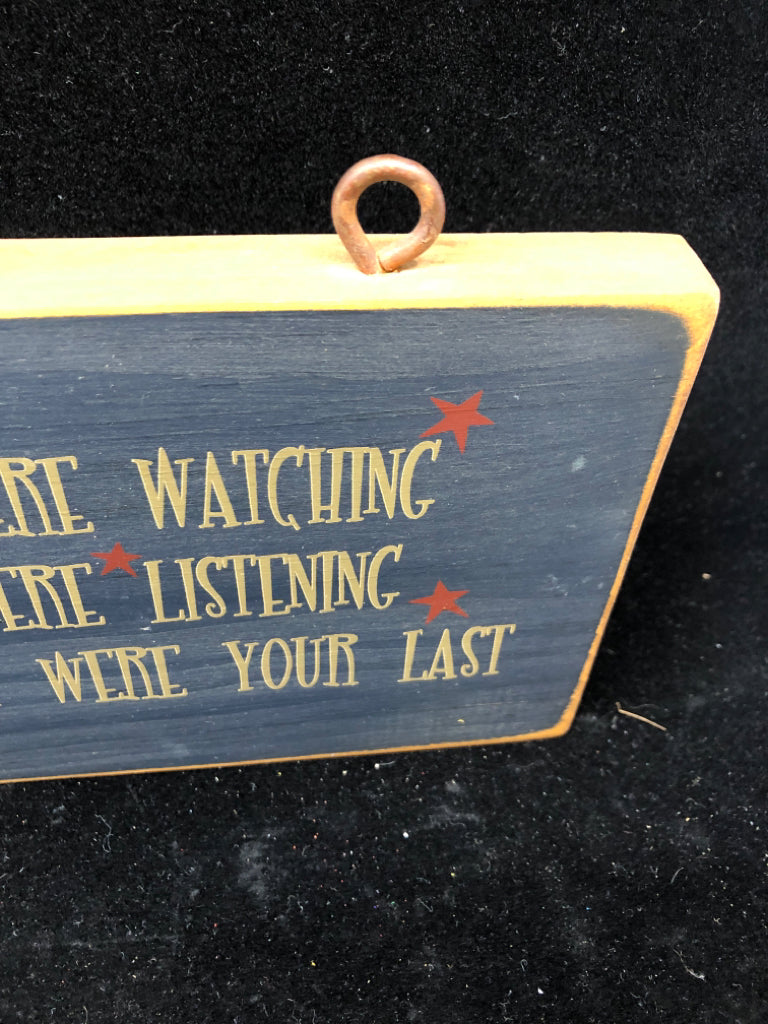 "DANCE AS IF NO ONE IS WATCHING" WOOD WALL HANGING.