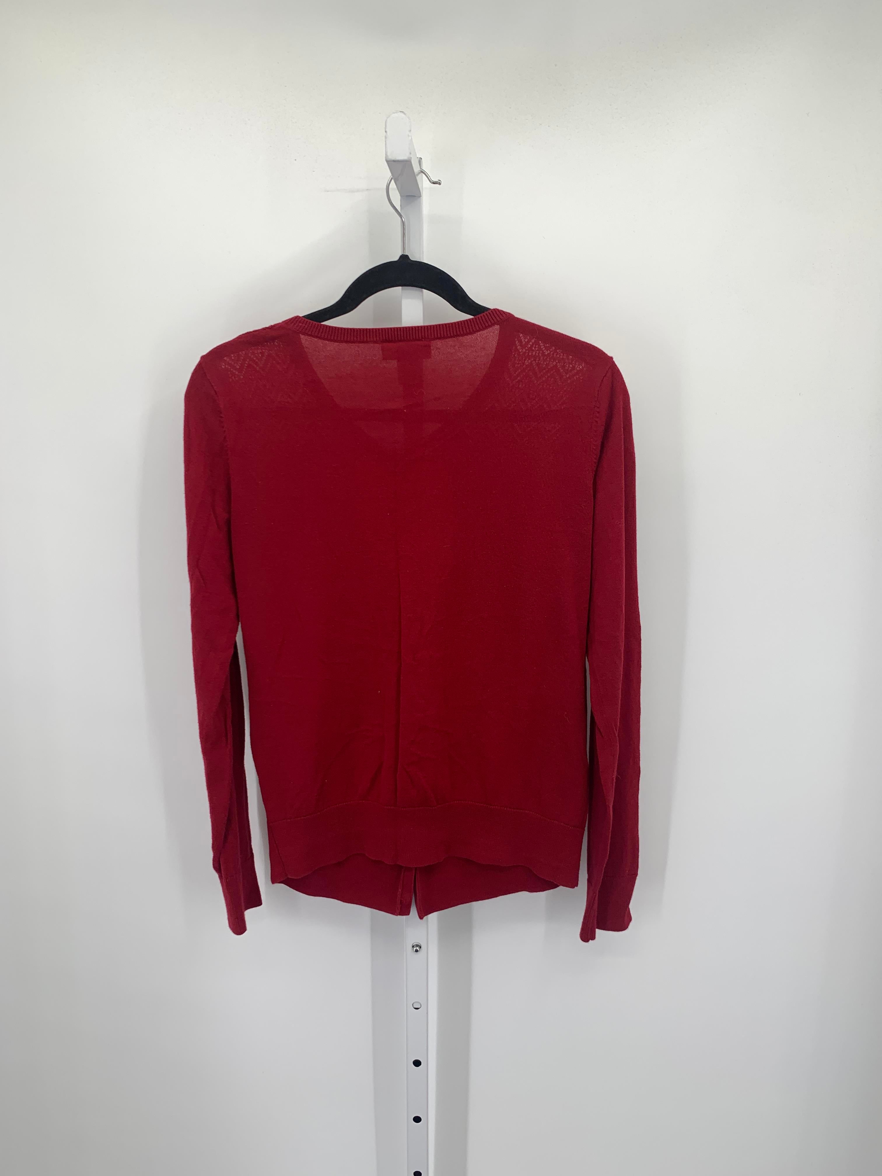 Loft Size Medium Misses Long Slv Sweater