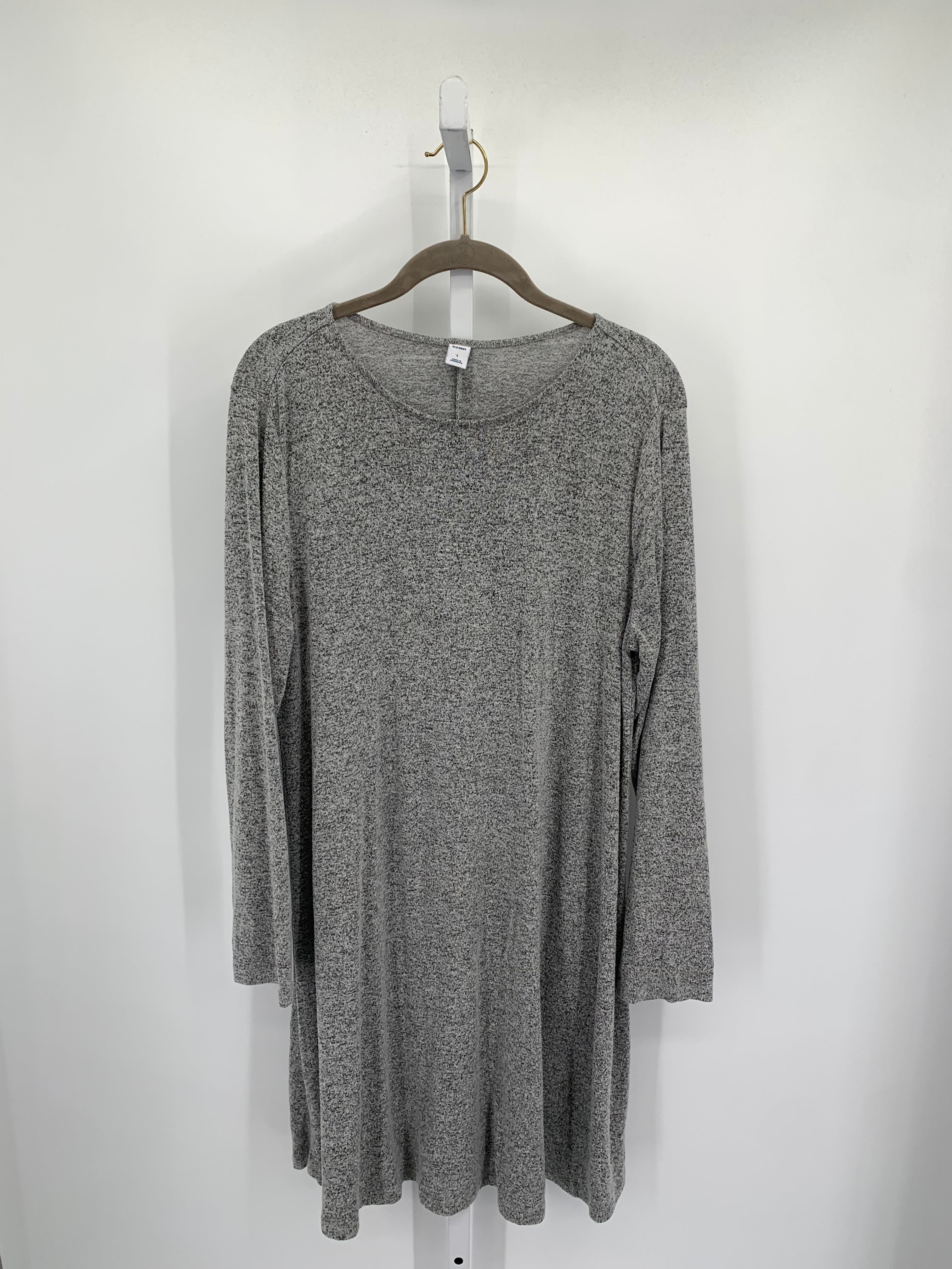 Old Navy Size Large Misses Long Sleeve Dress