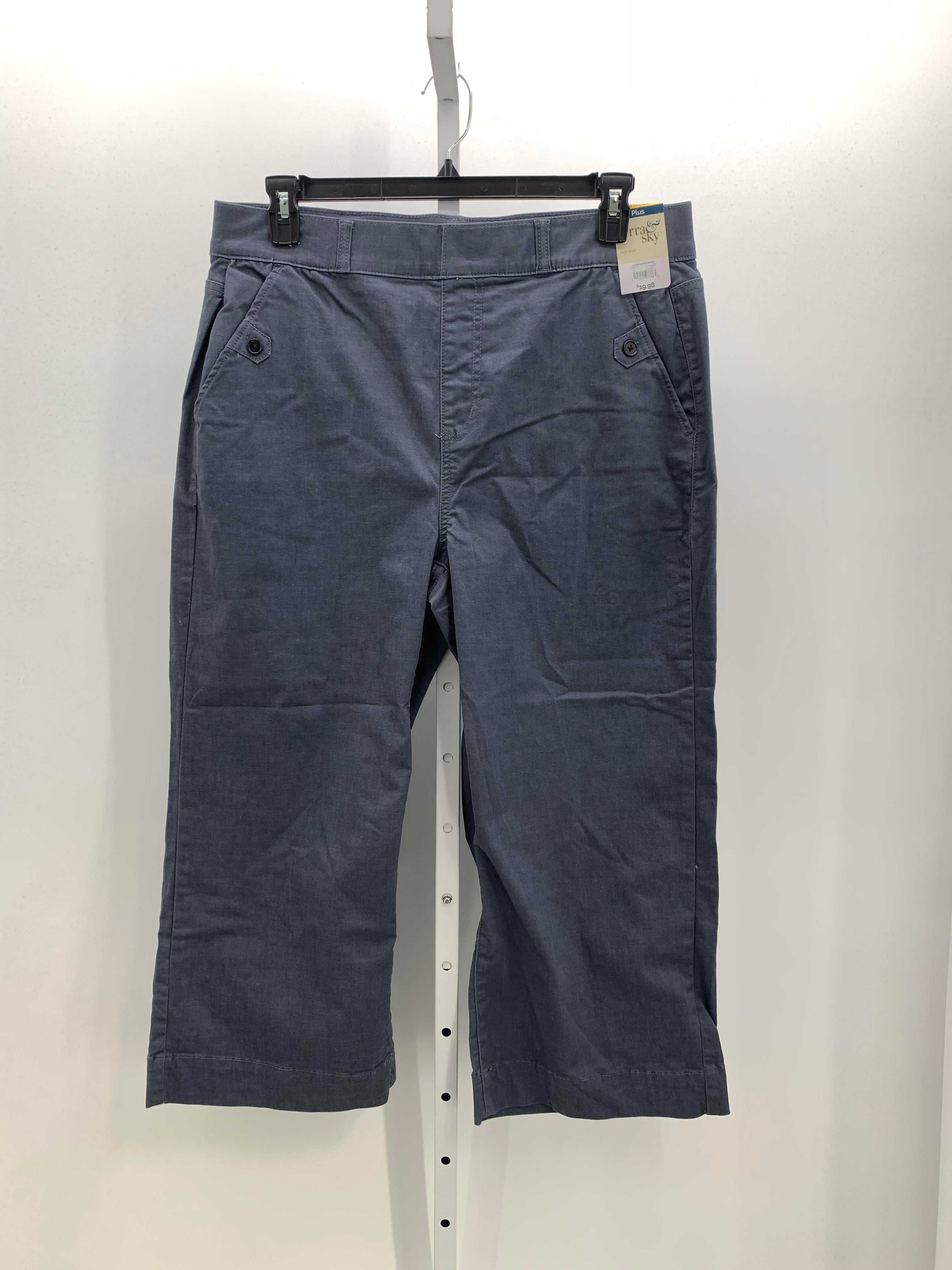 Terra & Sky Size 0X Womens Pants