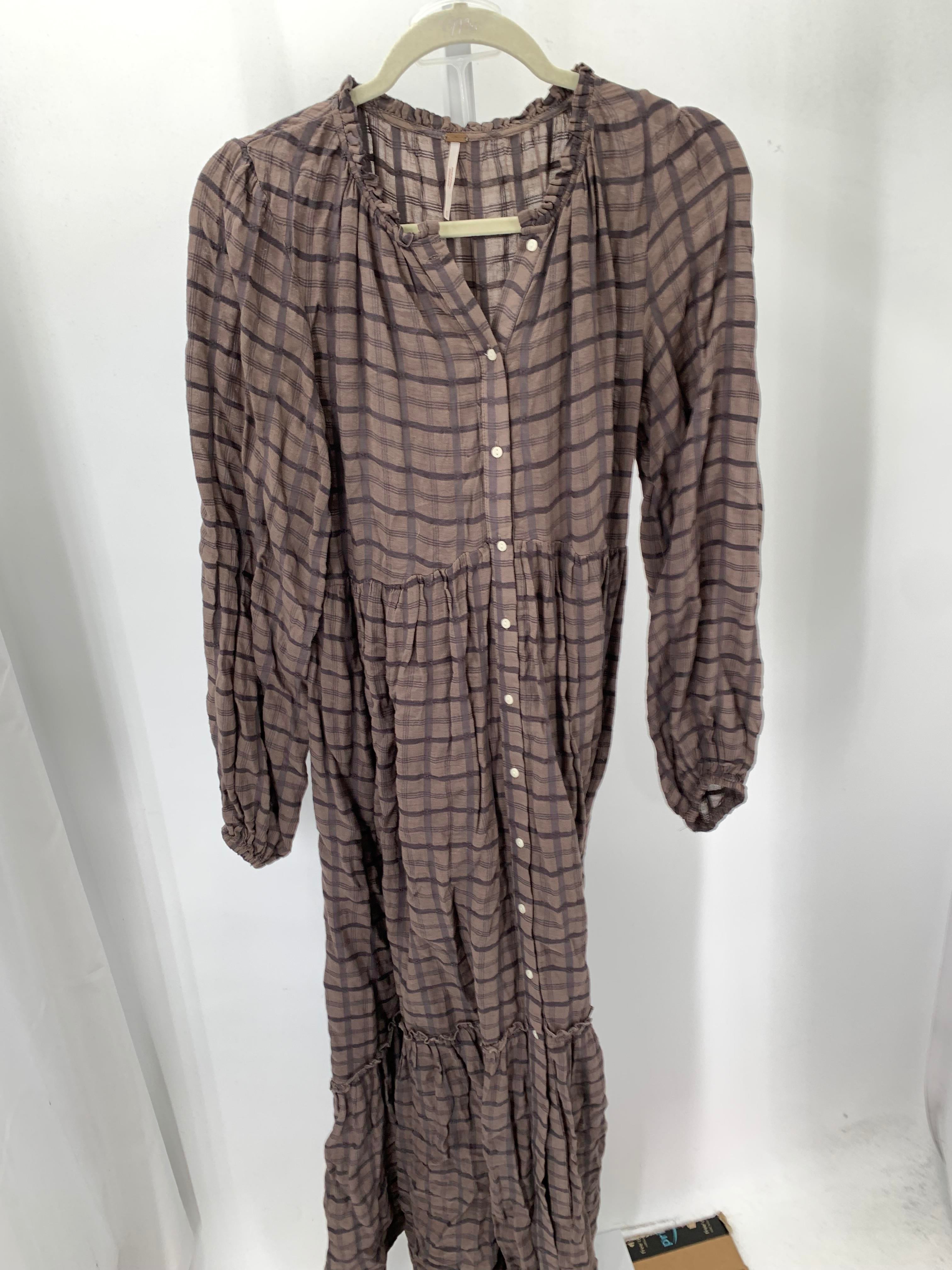Free People Size X Small Misses Long Sleeve Dress