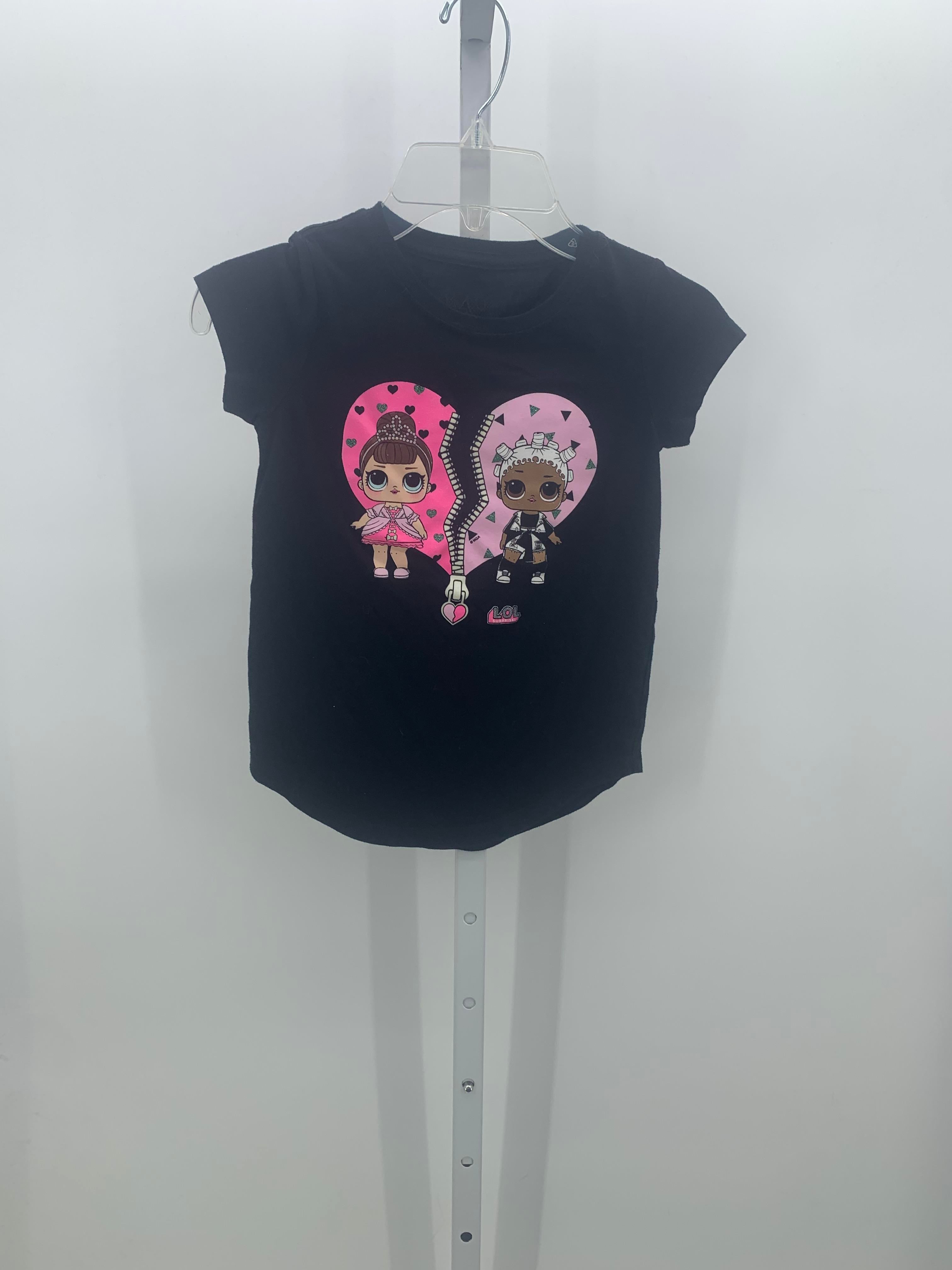 Size 6/6X Girls Short Sleeve Shirt