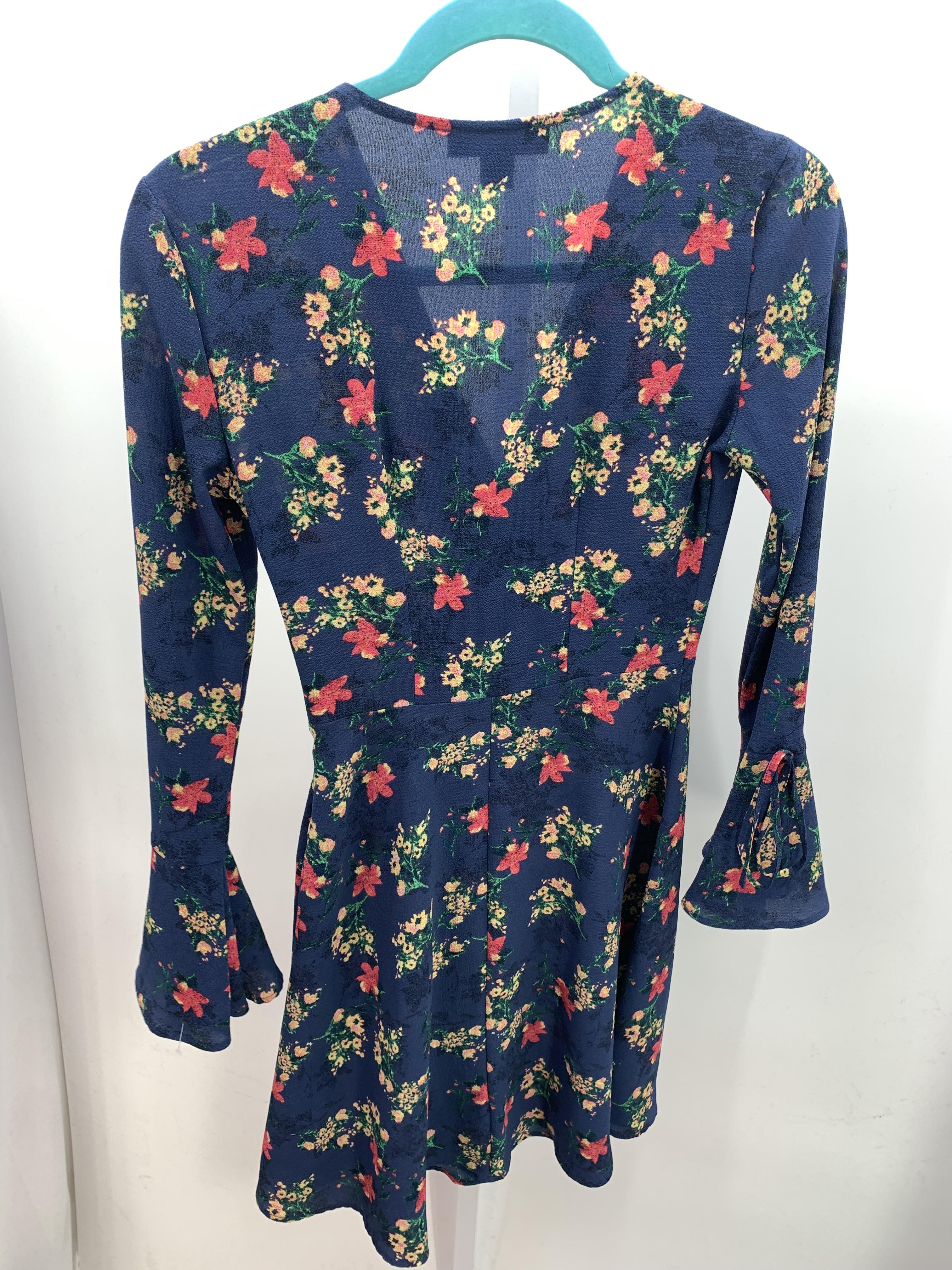 Primark Size 0 Misses Long Sleeve Dress