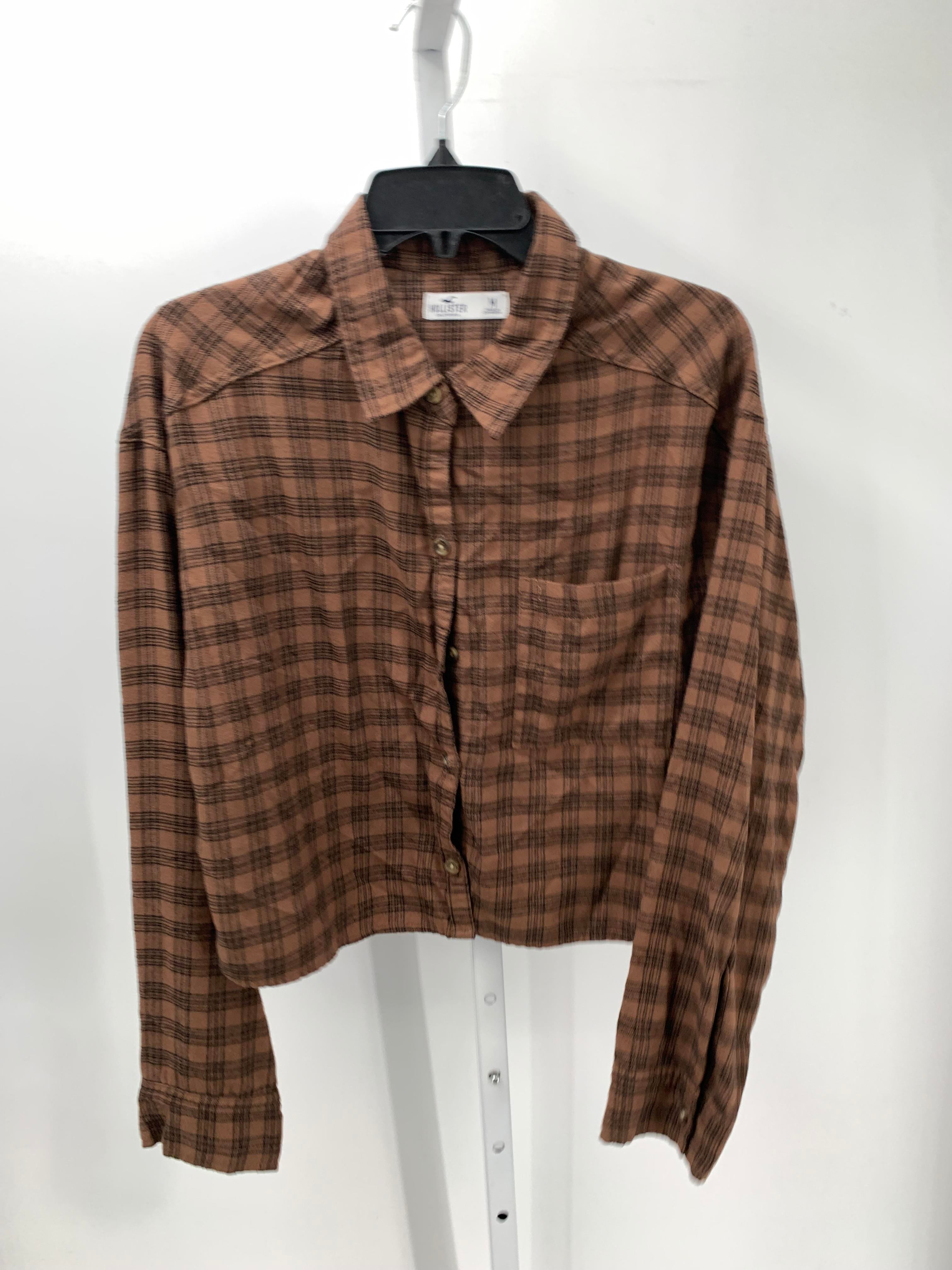 Hollister Size Medium Juniors Long Sleeve Shirt