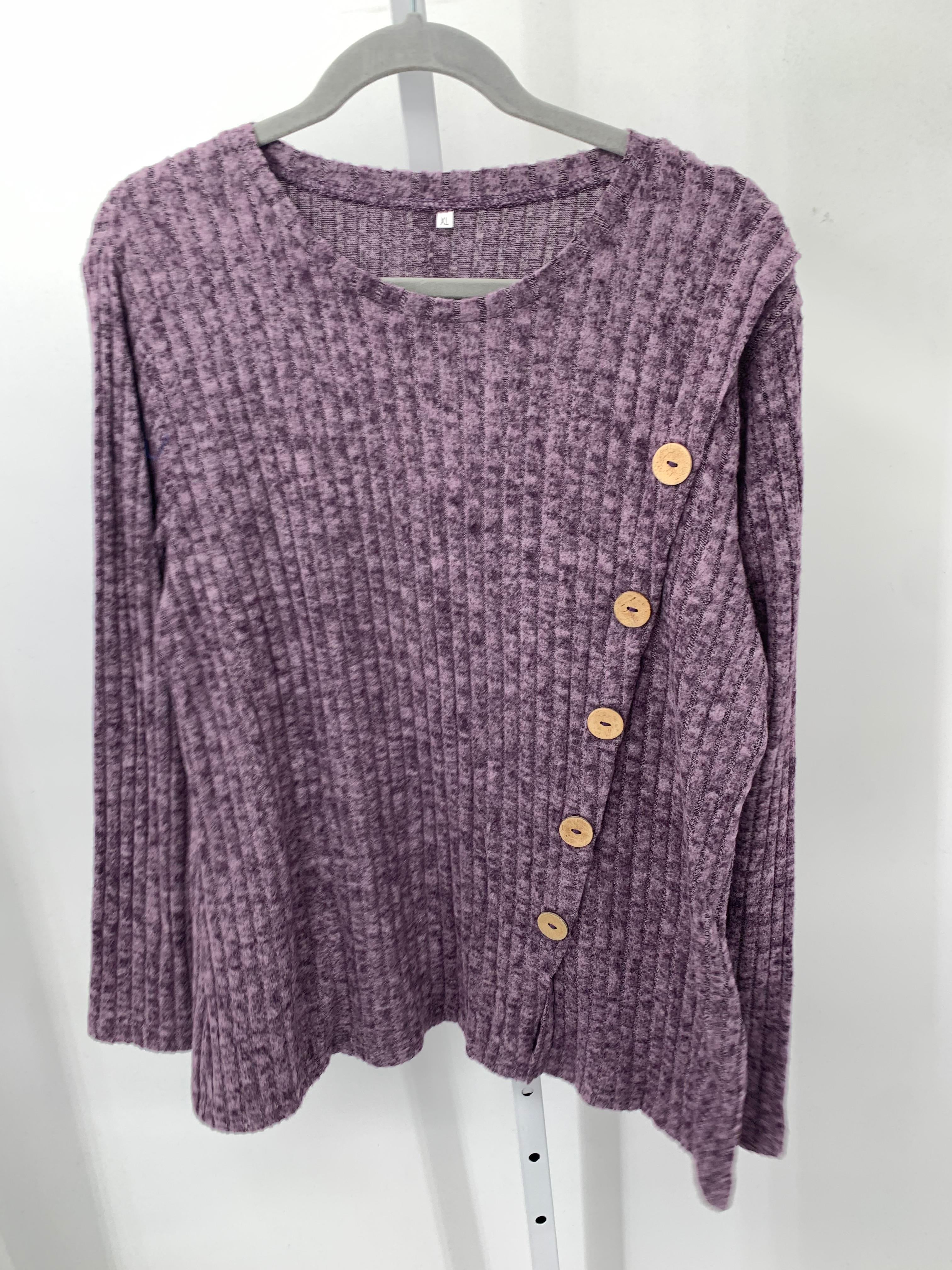 Size Extra Large Misses Long Slv Sweater