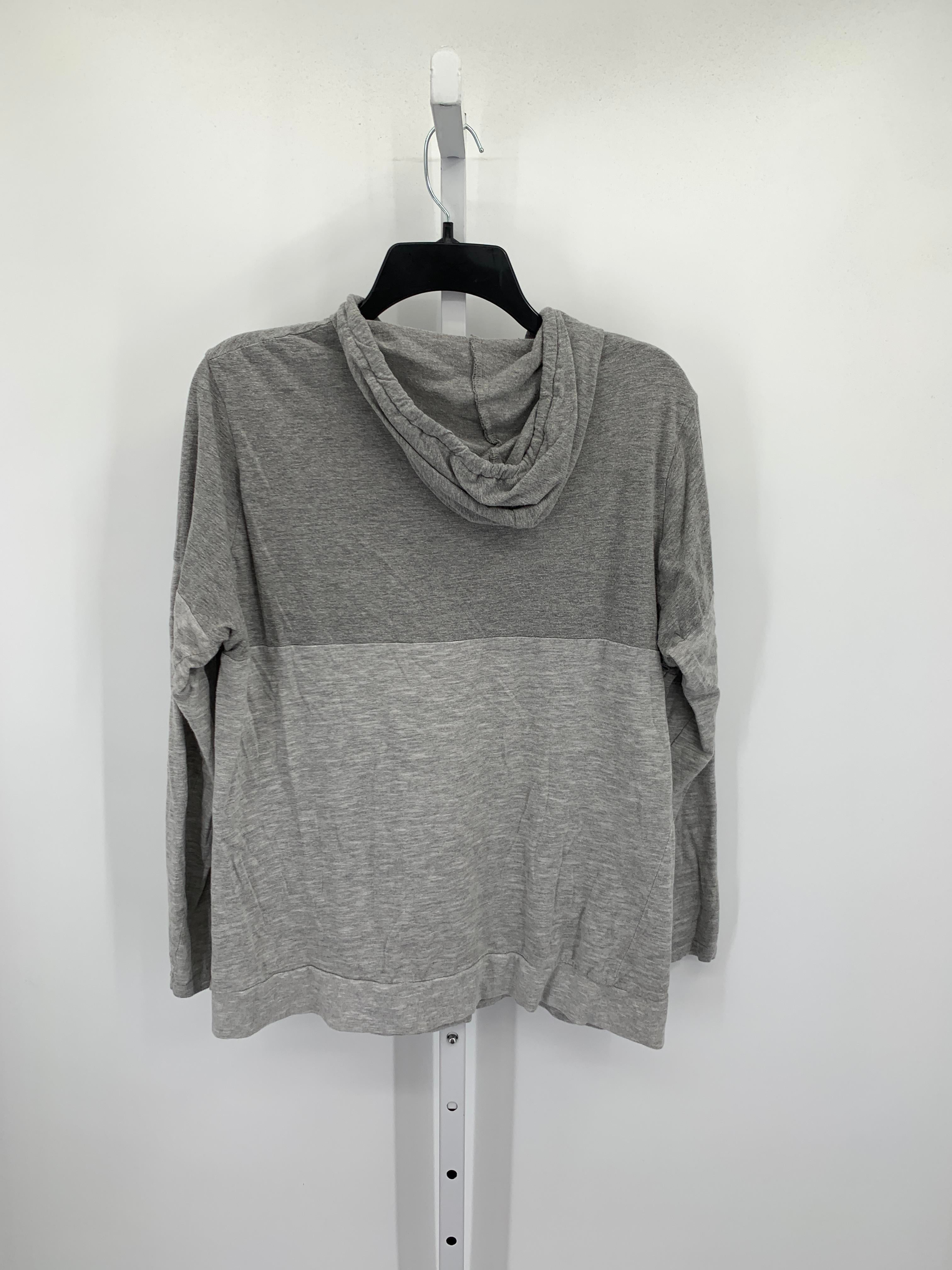 HOODED KNIT SHIRT.