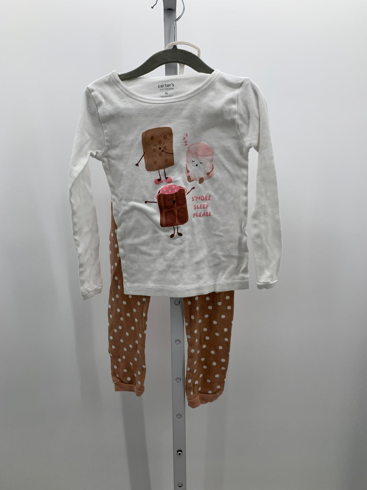 Carters Size 4T Girls Pajamas