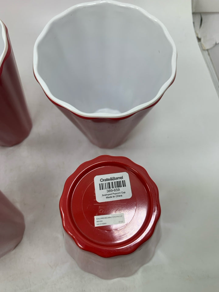 6 HEAVY MELAMINE TUMBLERS