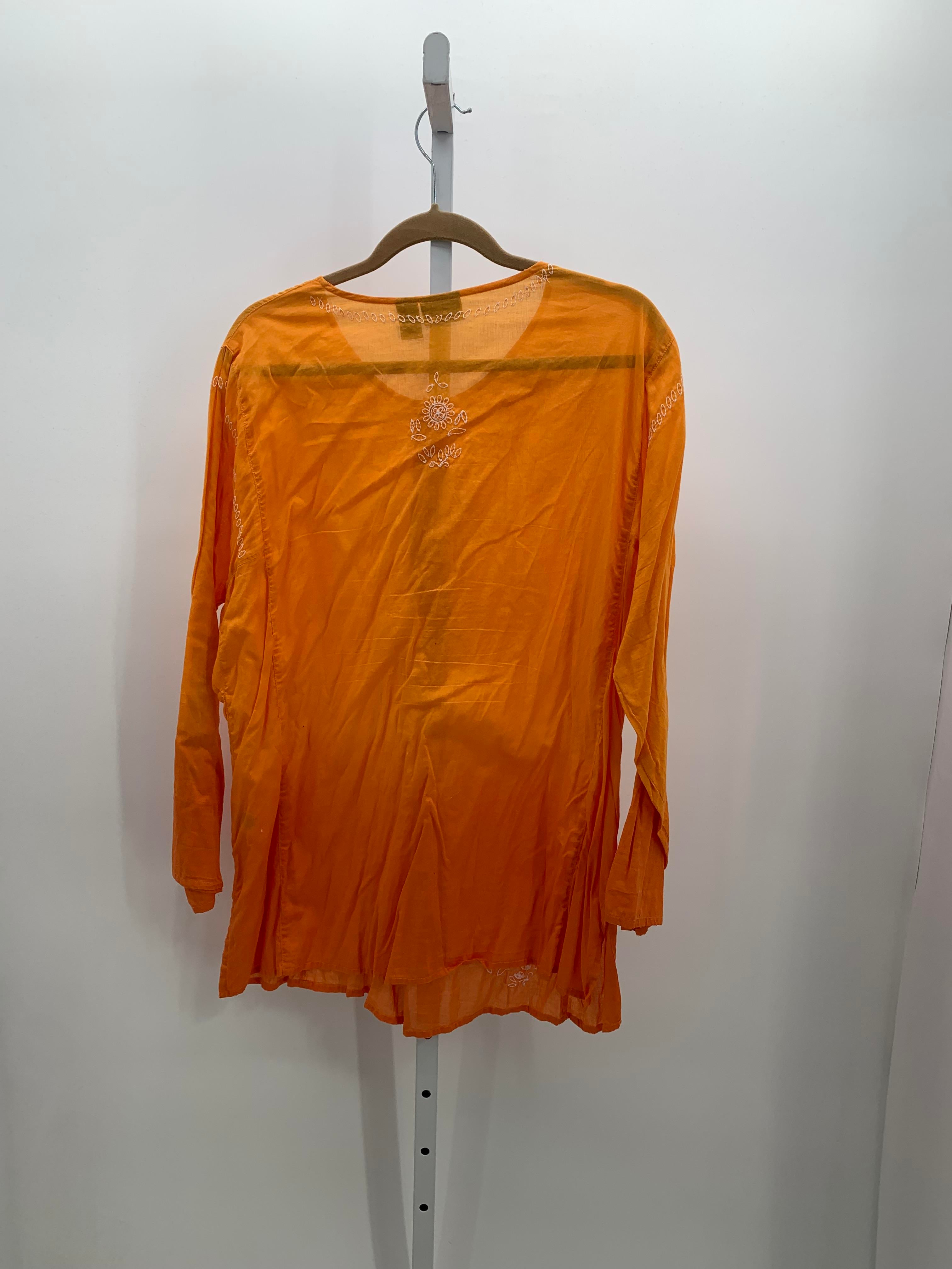 Size 1X Womens 3/4 Sleeve Shirt