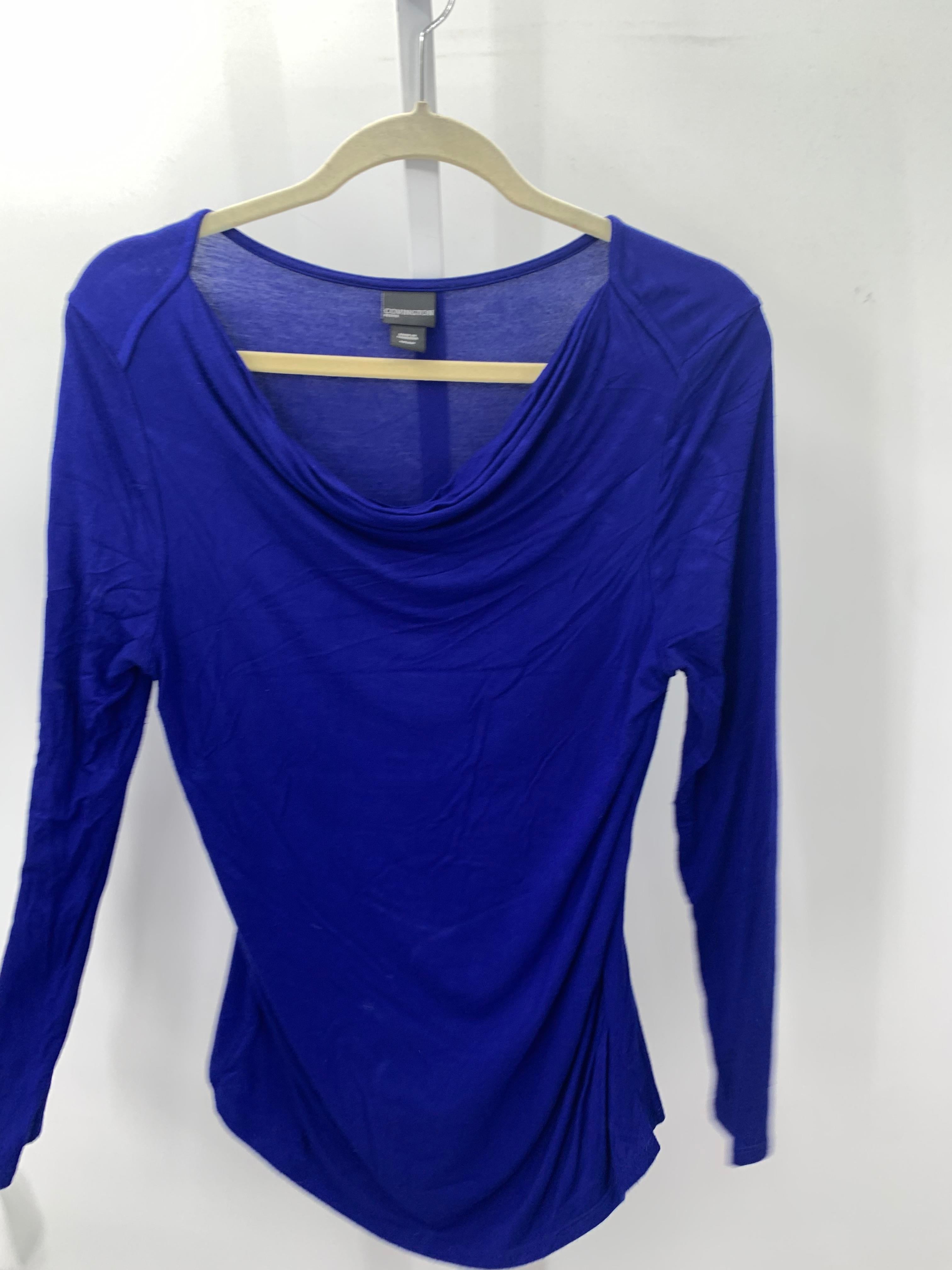 Covington Size Medium Petite Petite Long Sleeve Shirt