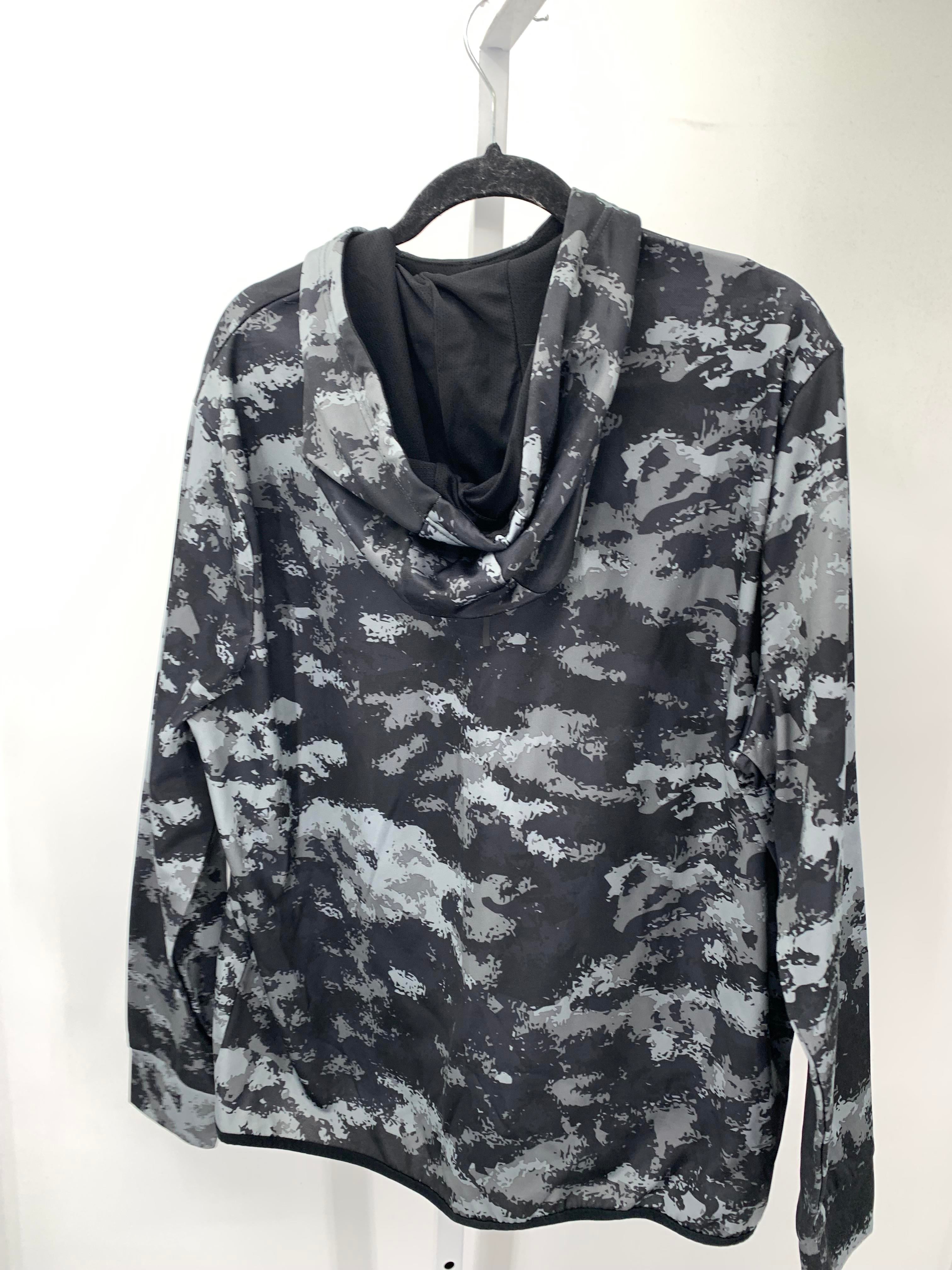 GREY PATTERN FLEECE LINED