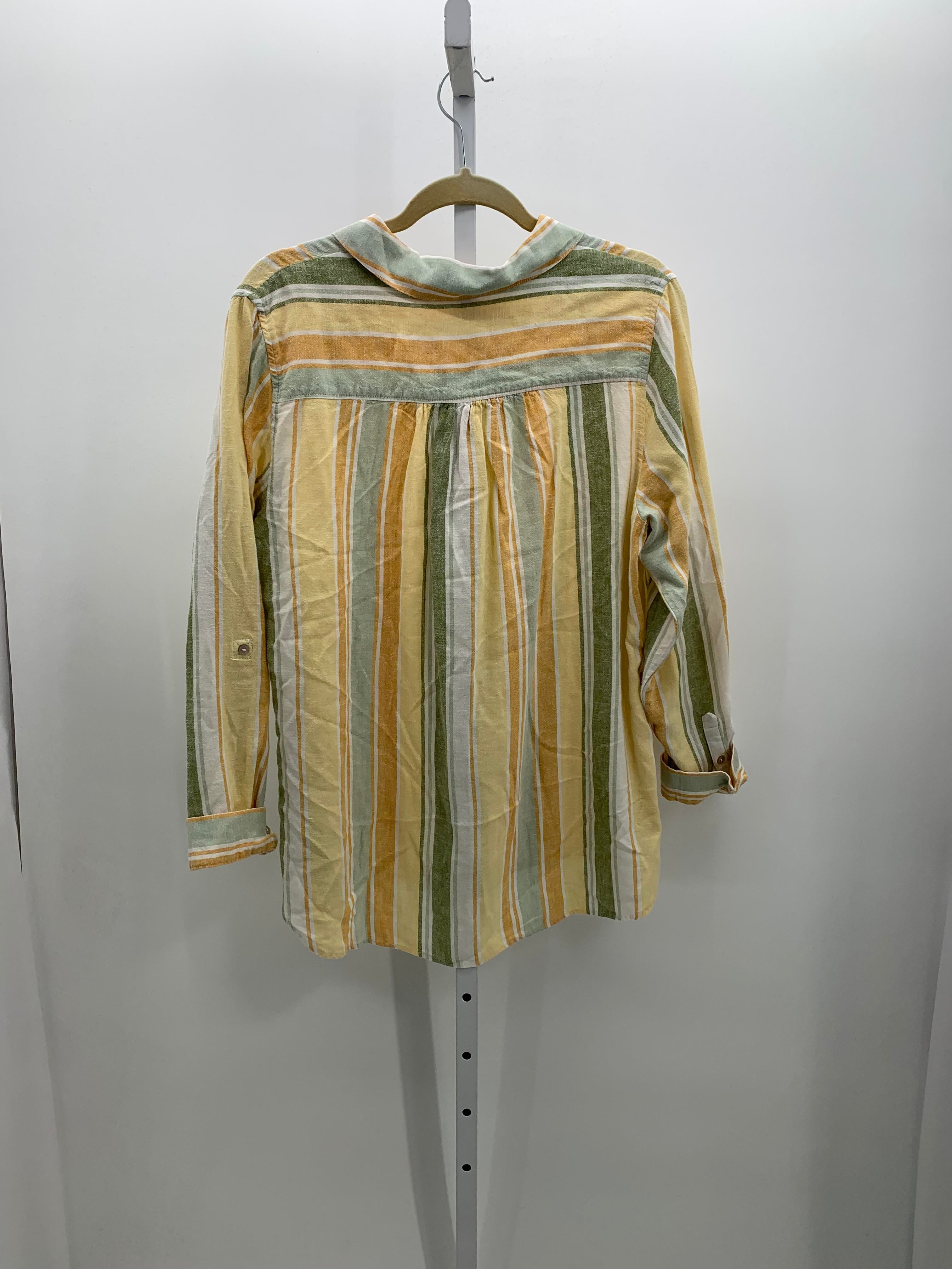 Croft & Barrow Size Extra Large Misses Long Sleeve Shirt