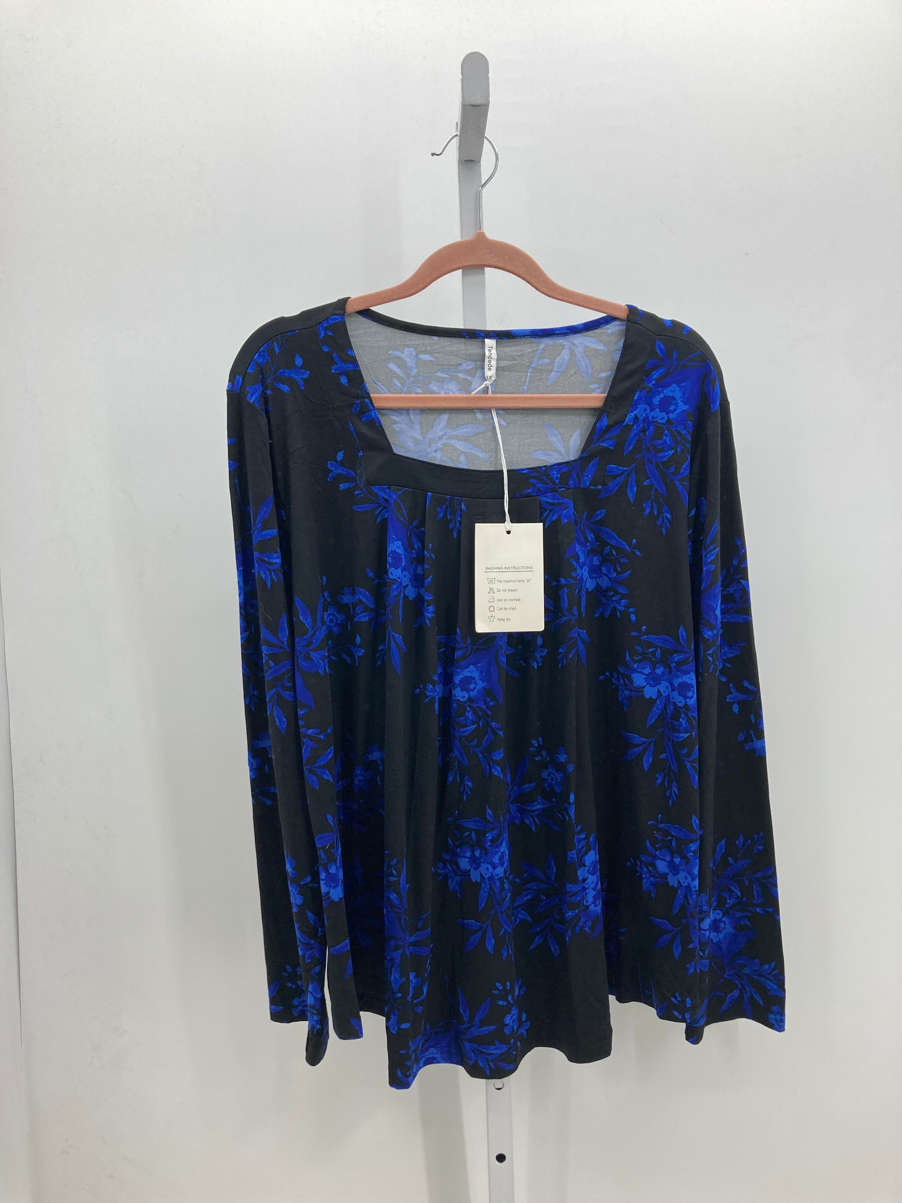 Size 2X Womens Long Sleeve Shirt