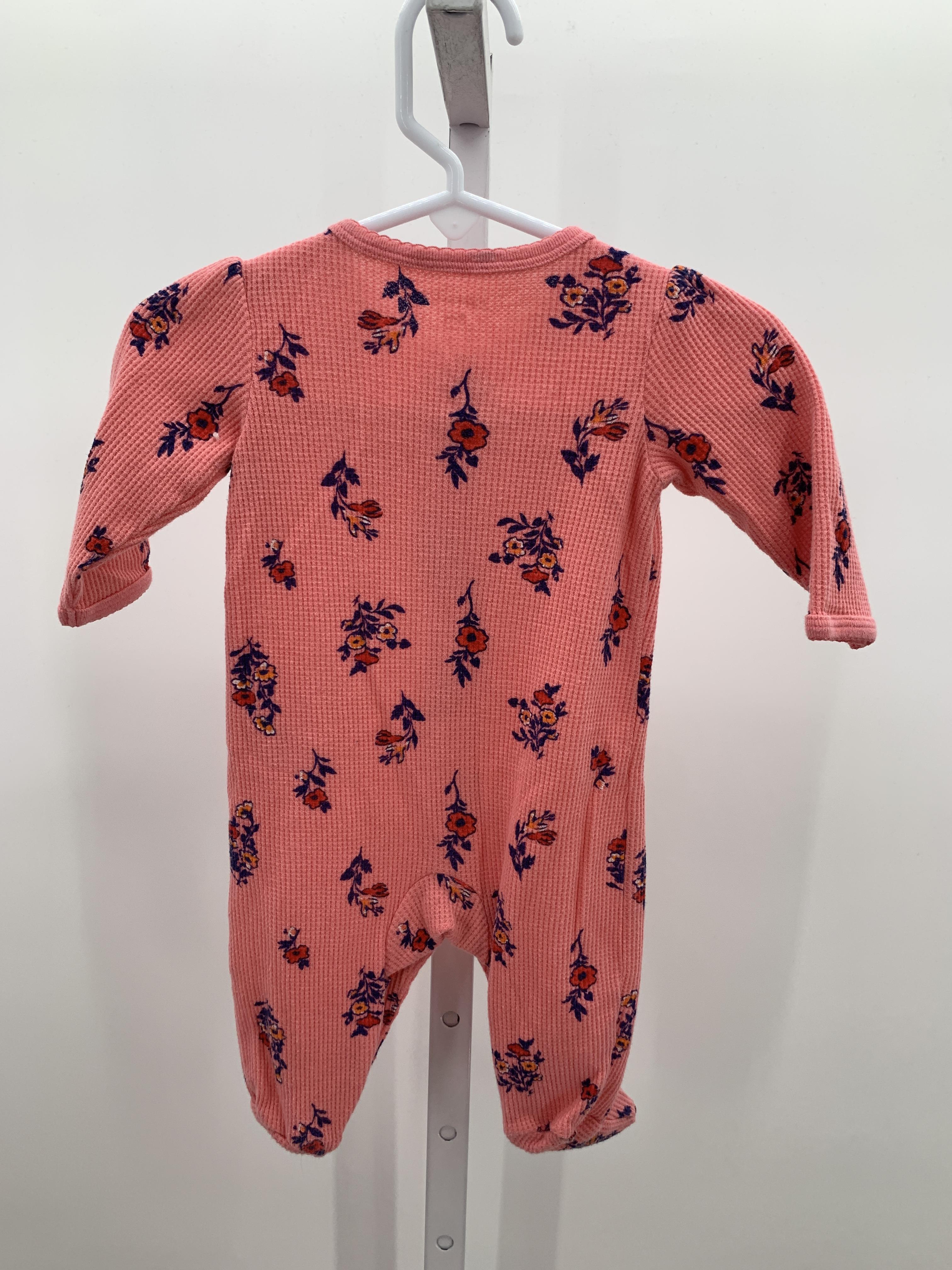 Carters Size 3 Months Girls Long Slv. Romper