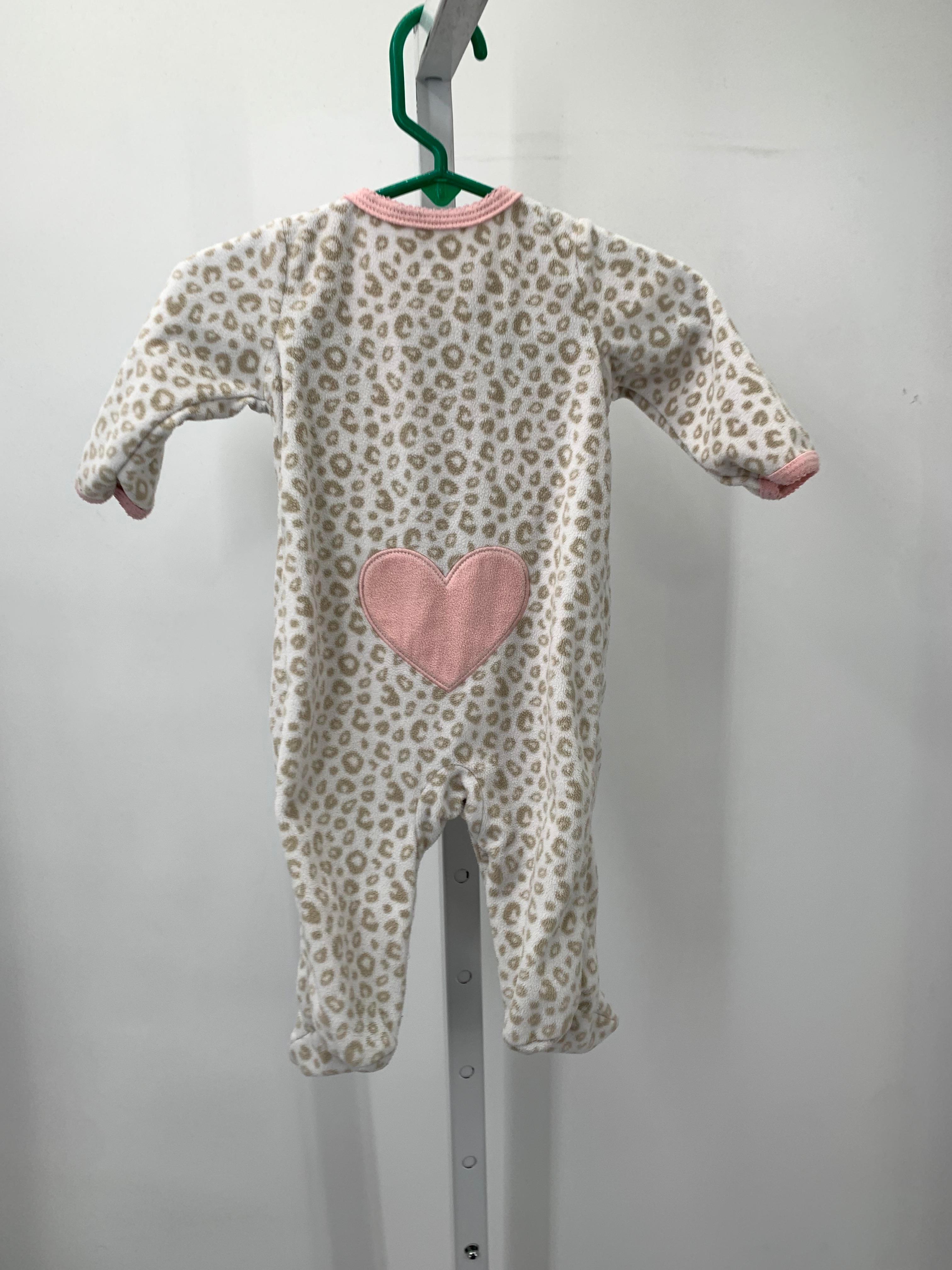 Carters Size 3 Months Girls Long Slv. Romper