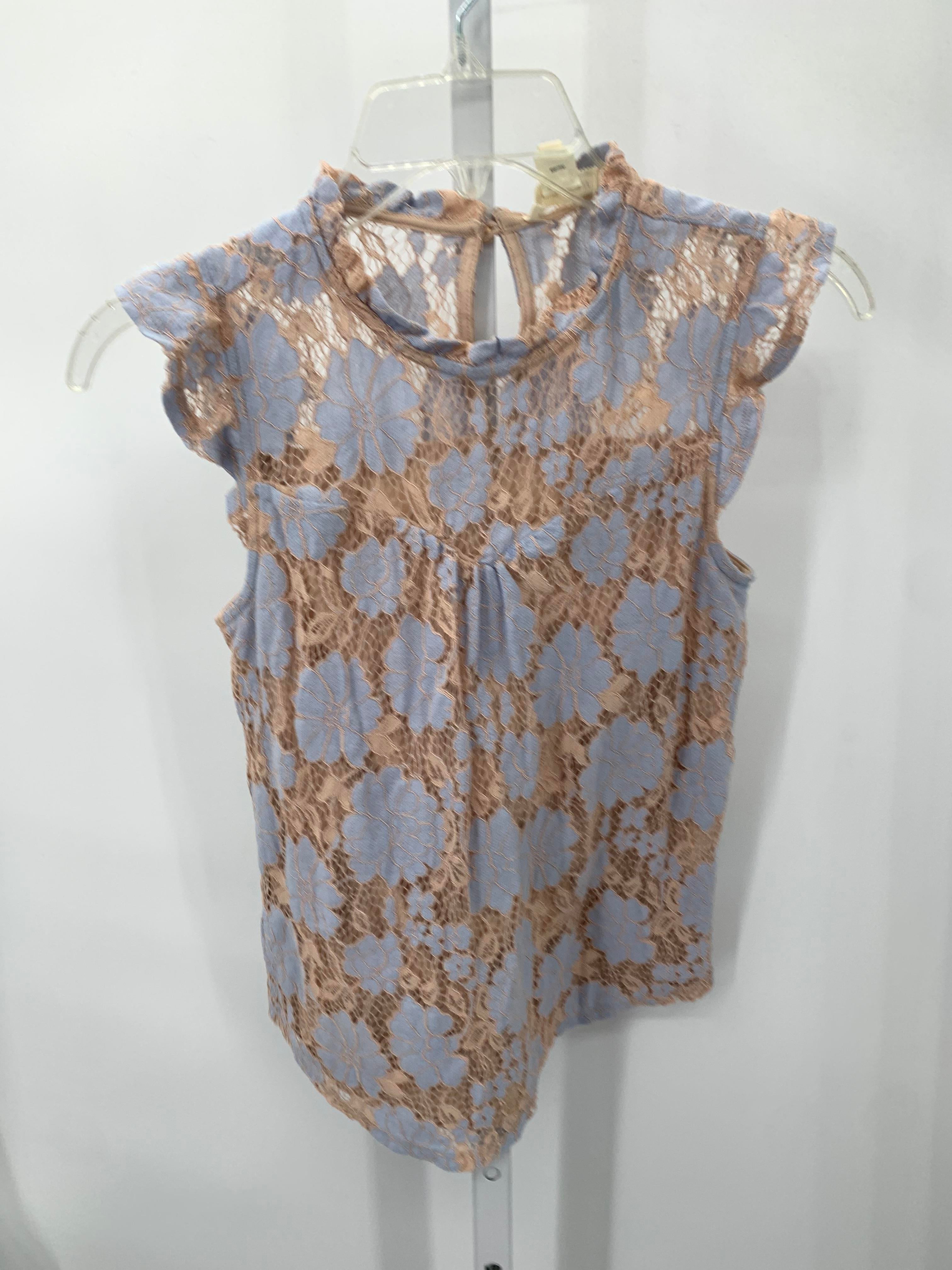 monteau Size Small Misses Short Sleeve Shirt