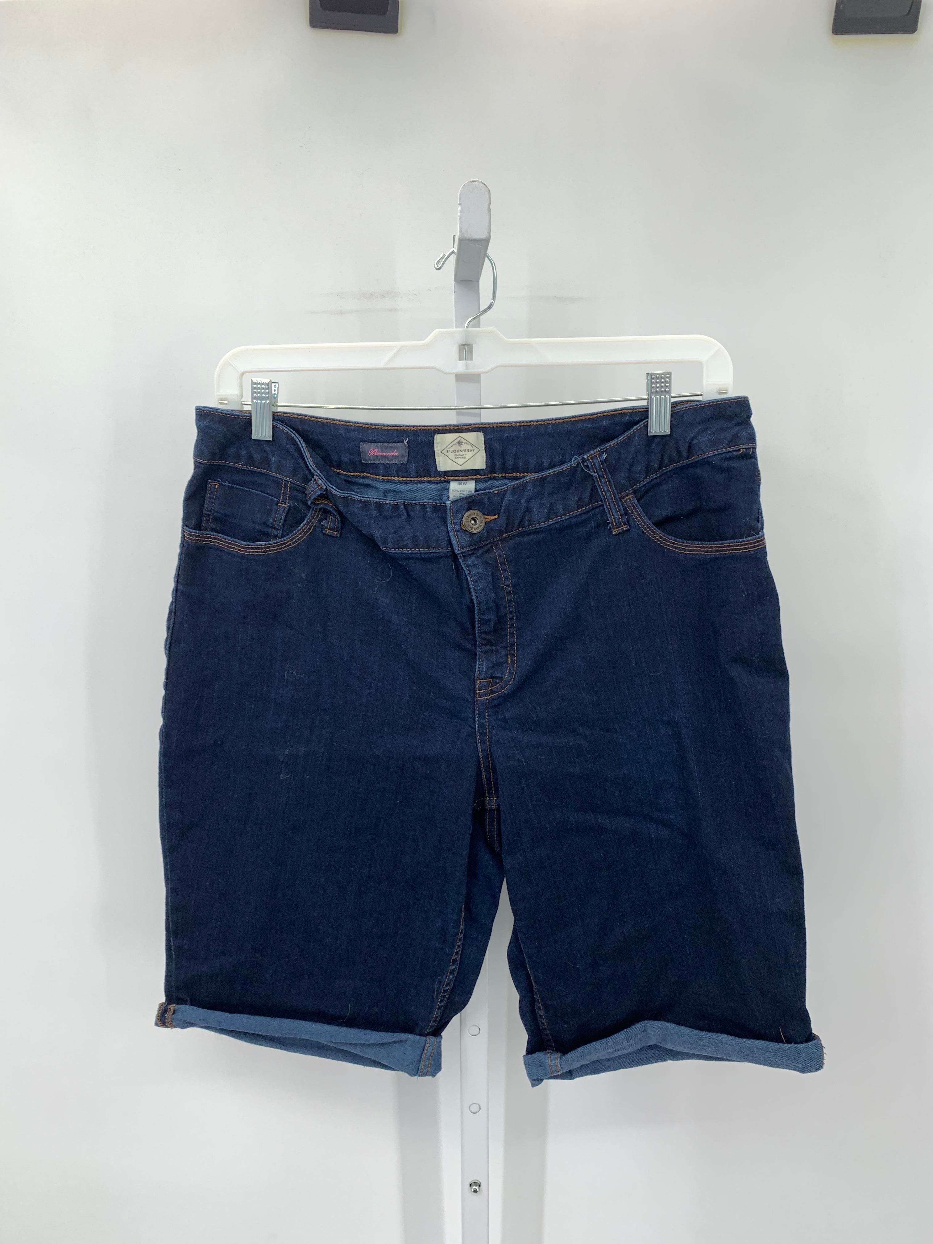 St. Johns Bay Size 18 W Womens Shorts