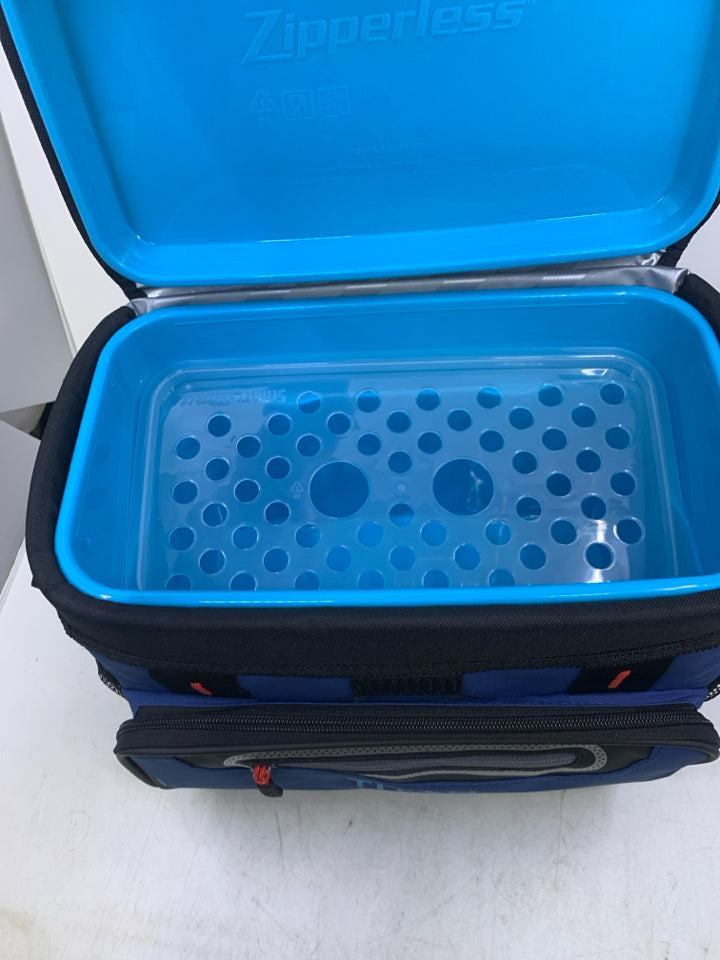 DARK BLUE TITAN DEEP FREEZE COOLER ZIPPER LESS.
